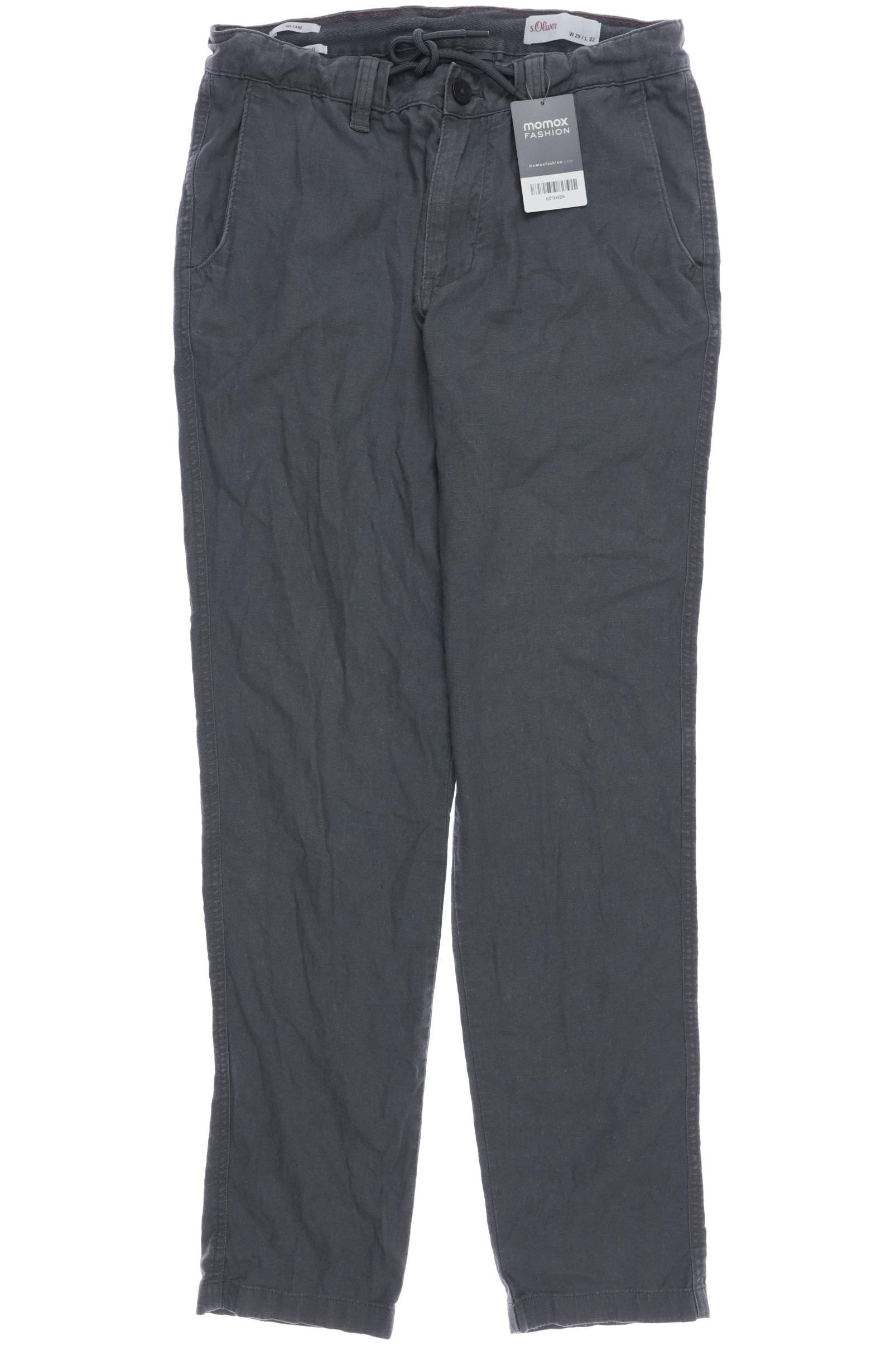 

s.Oliver Herren Stoffhose, grau, Gr. 29