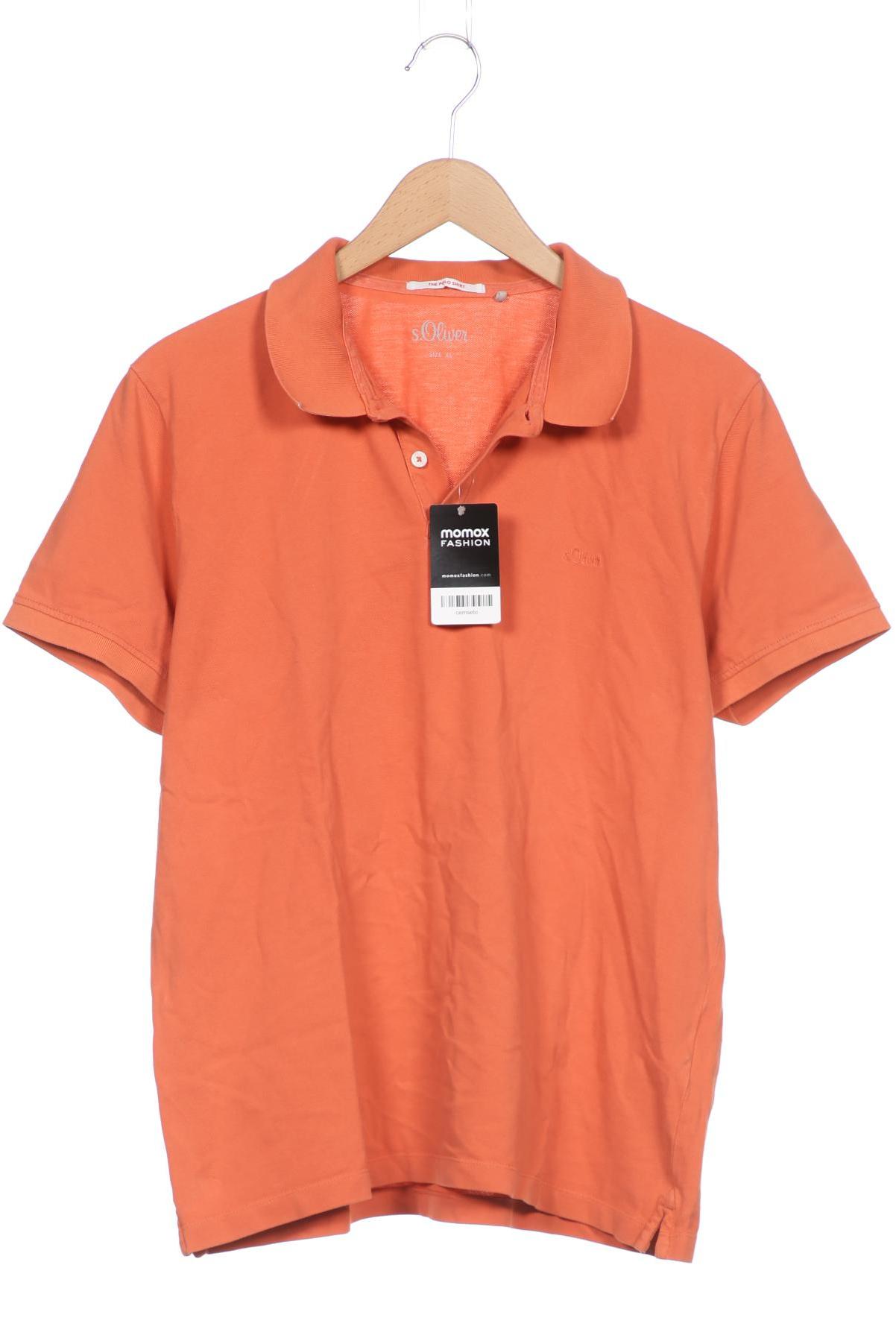 

s.Oliver Herren Poloshirt, orange, Gr. 54