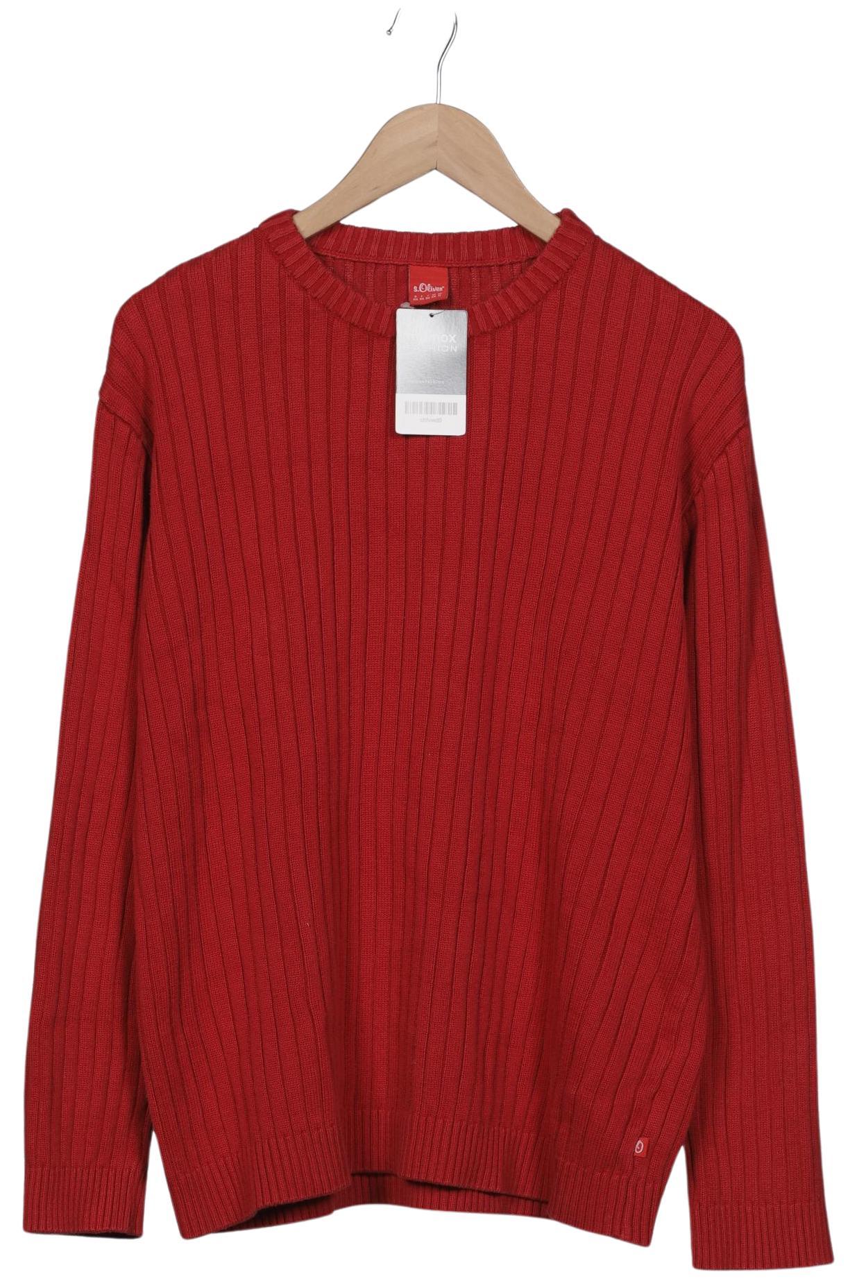 

s.Oliver Herren Pullover, rot, Gr. 56