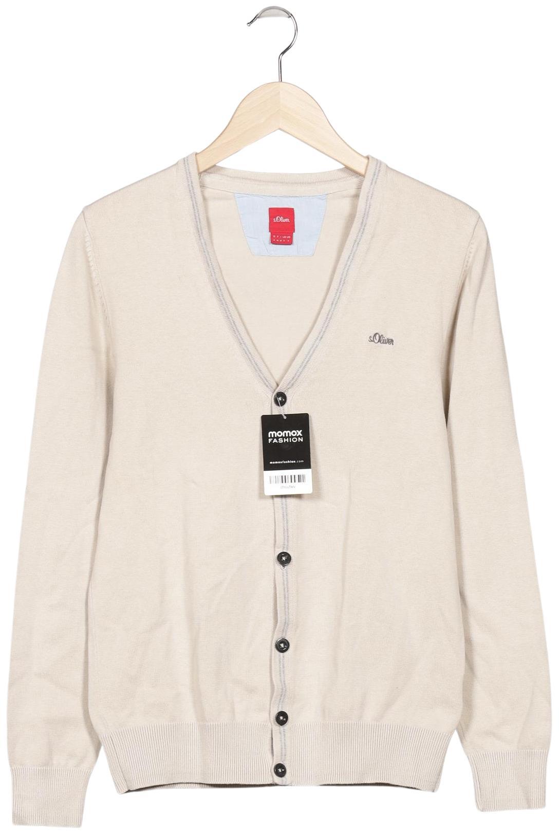 

s.Oliver Herren Strickjacke, beige, Gr. 46