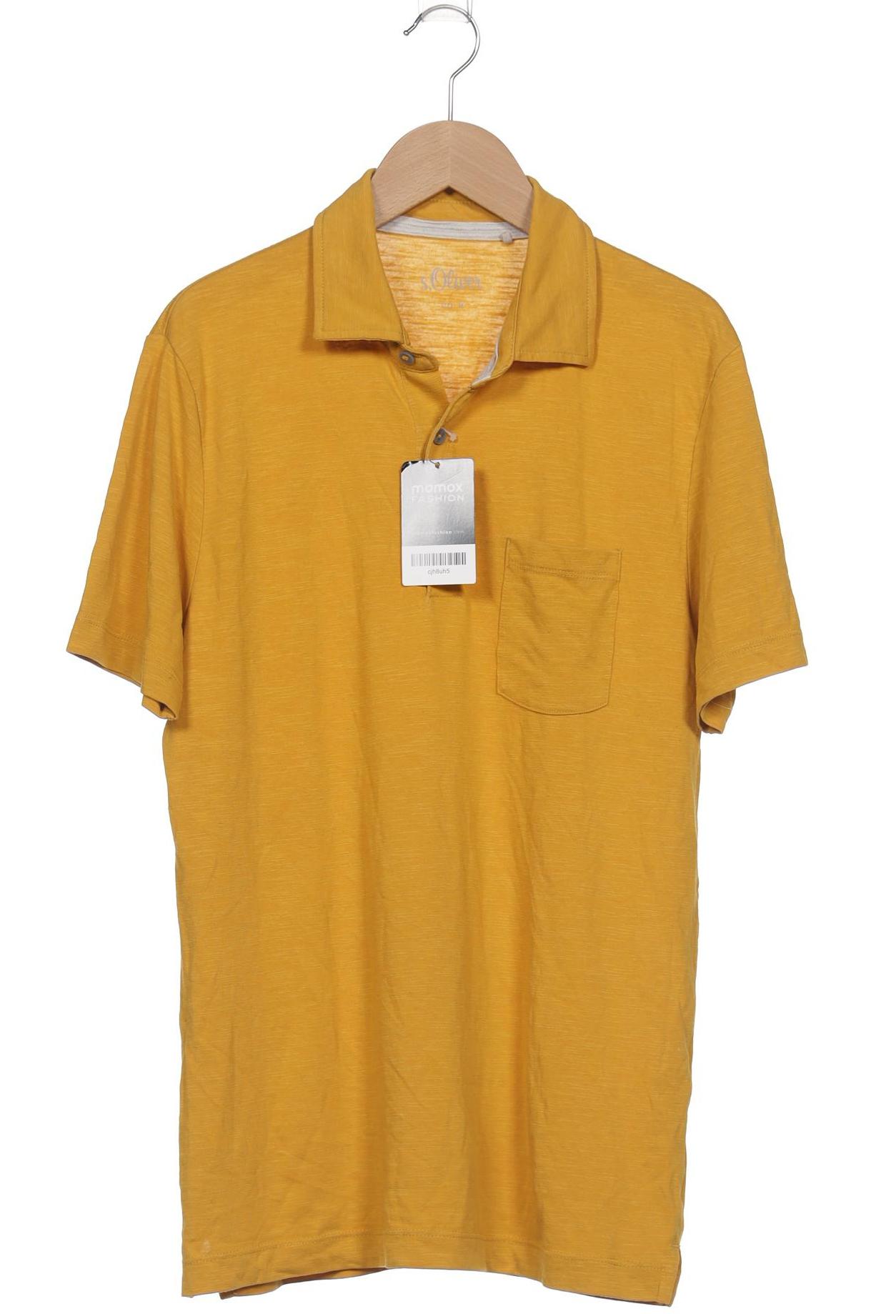 

s.Oliver Herren Poloshirt, gelb, Gr. 48