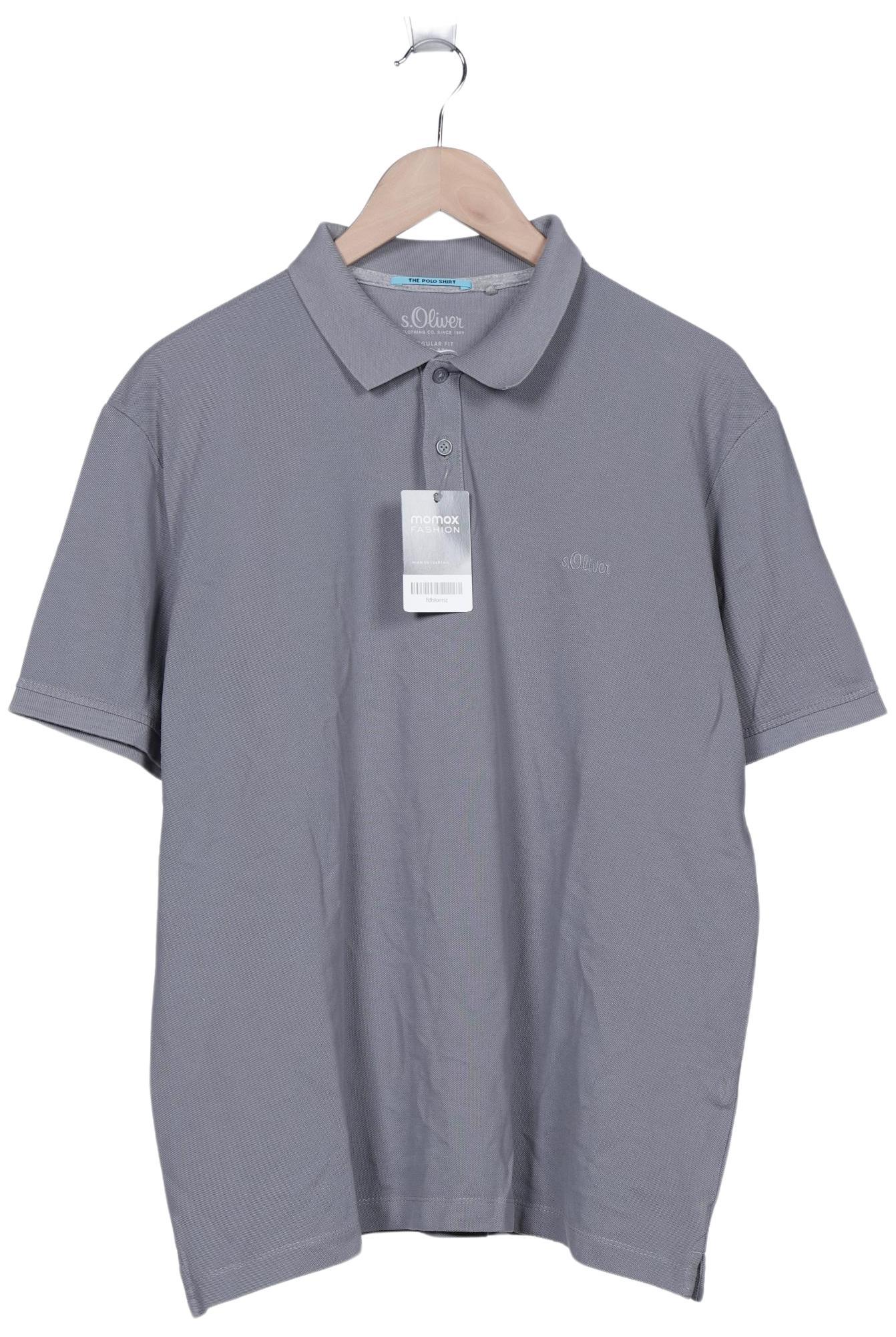 

s.Oliver Herren Poloshirt, grau, Gr. 56