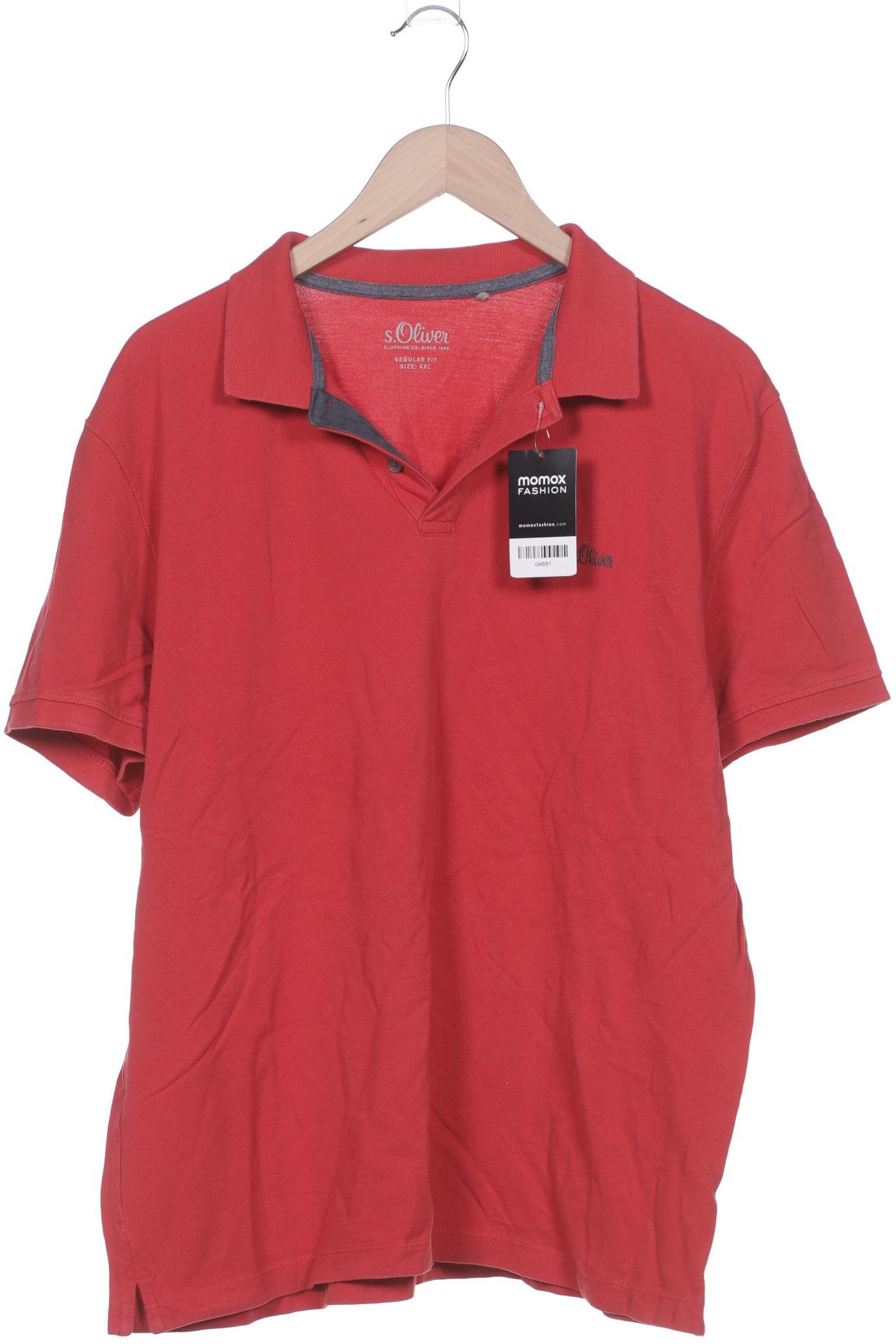 

s.Oliver Herren Poloshirt, rot, Gr. 56