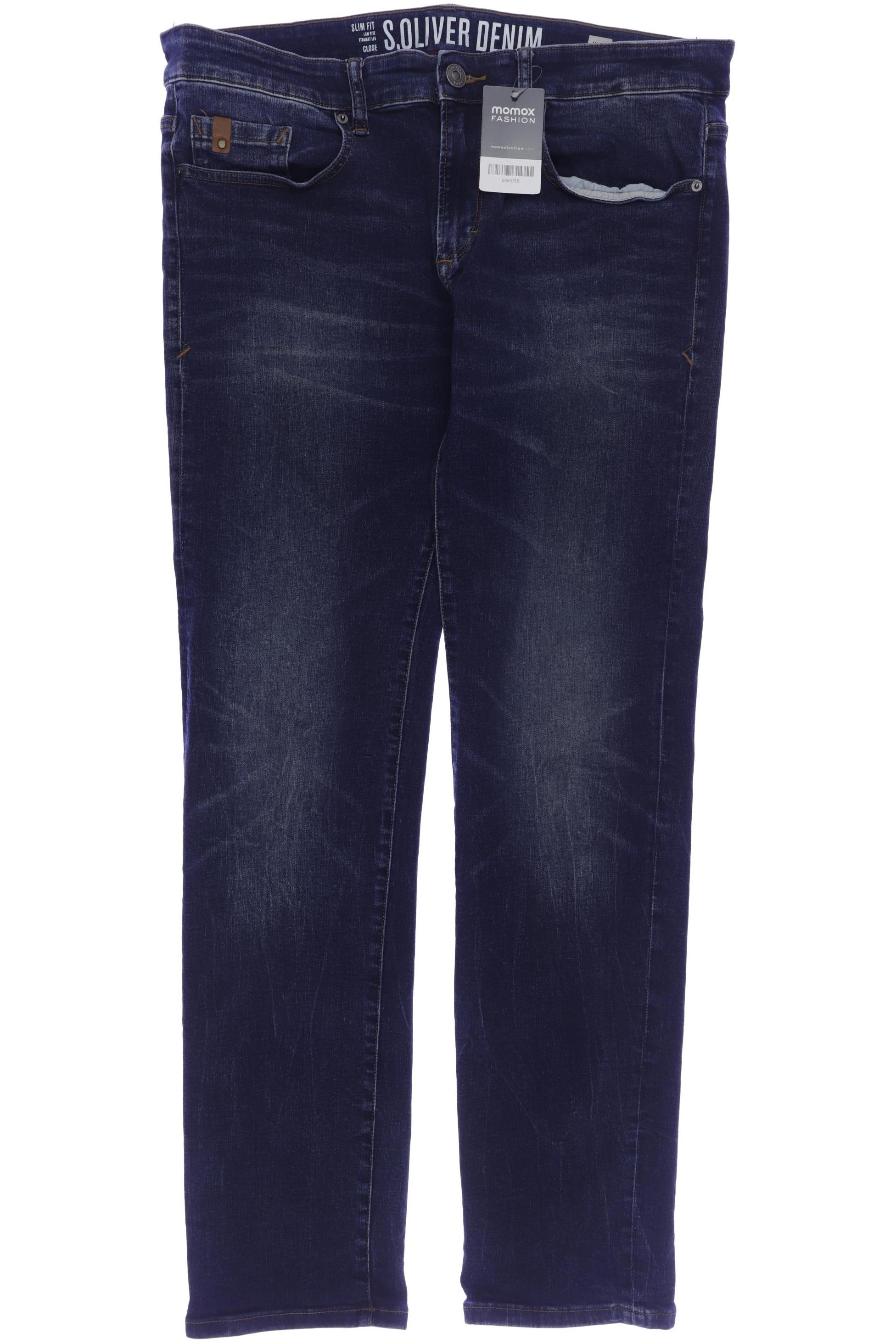 

s.Oliver Herren Jeans, marineblau, Gr. 34