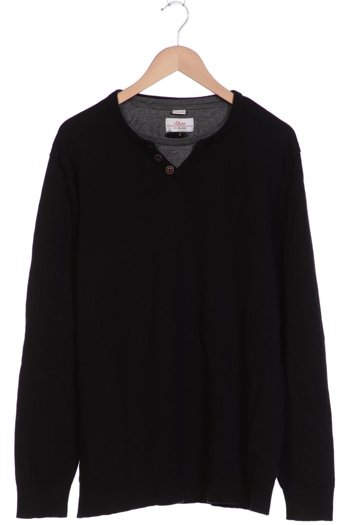 

s.Oliver Herren Pullover, schwarz