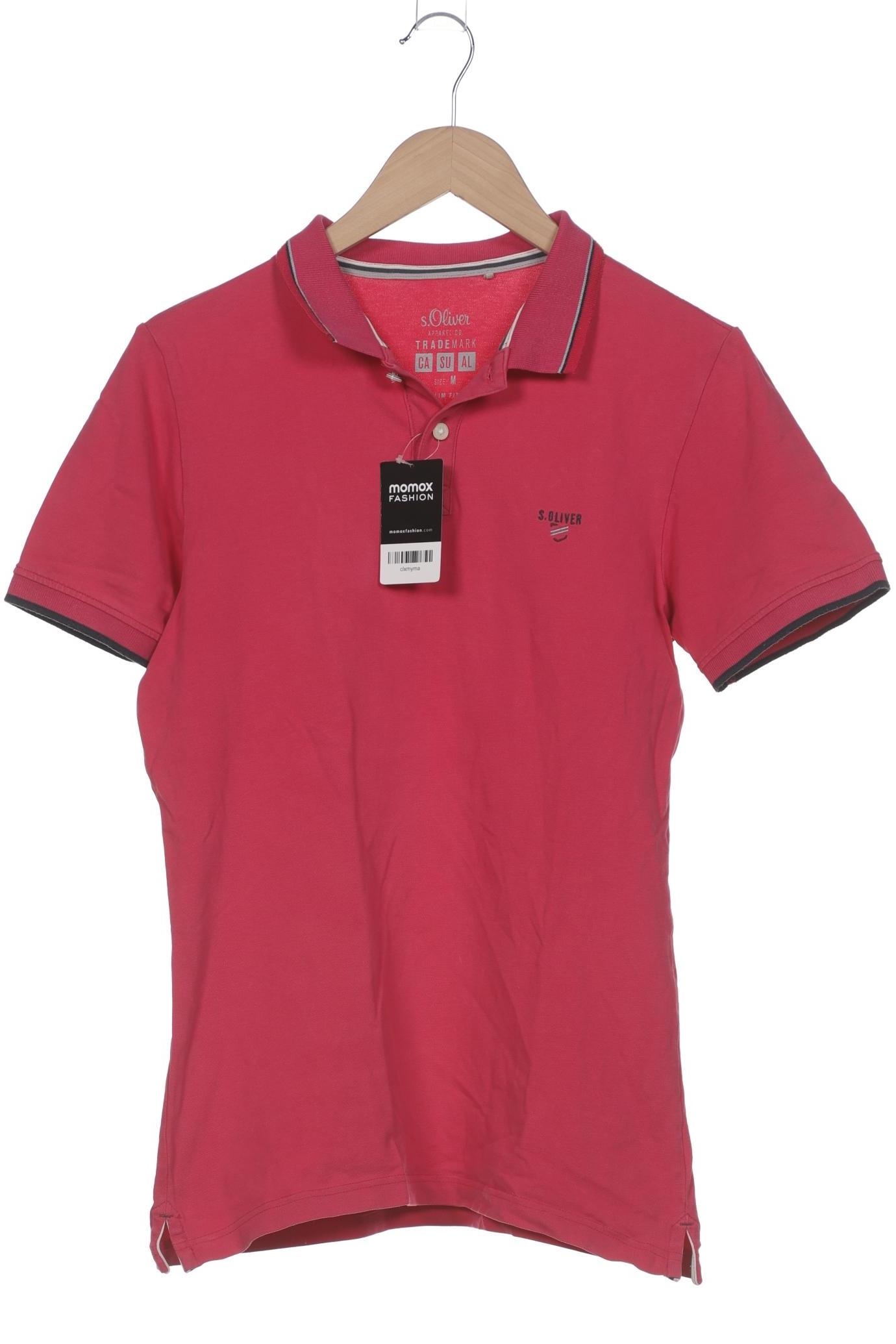 

s.Oliver Herren Poloshirt, pink, Gr. 48
