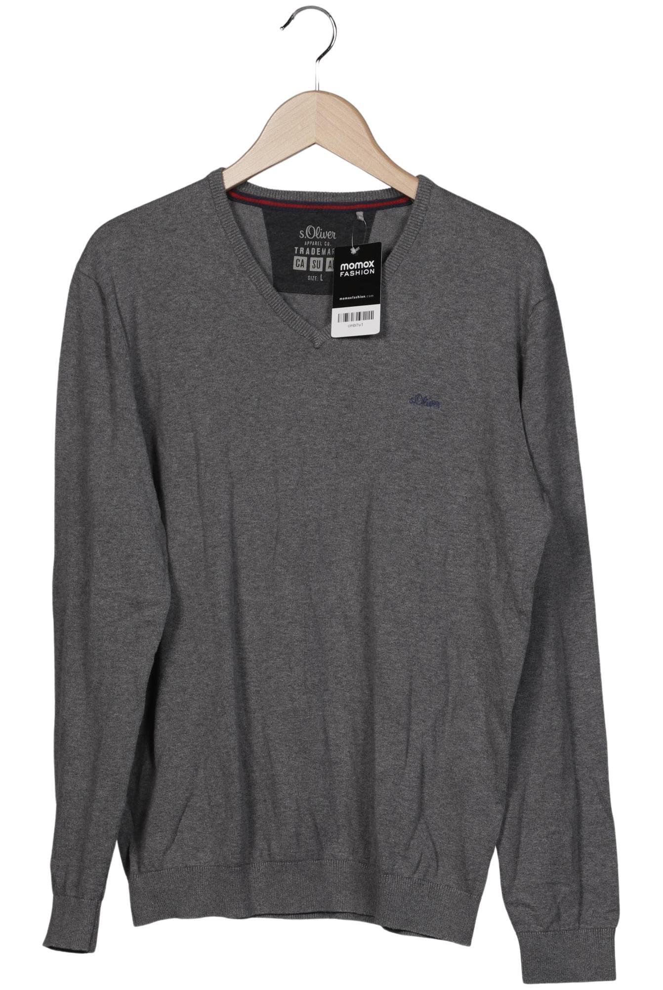 

s.Oliver Herren Pullover, grau, Gr. 52