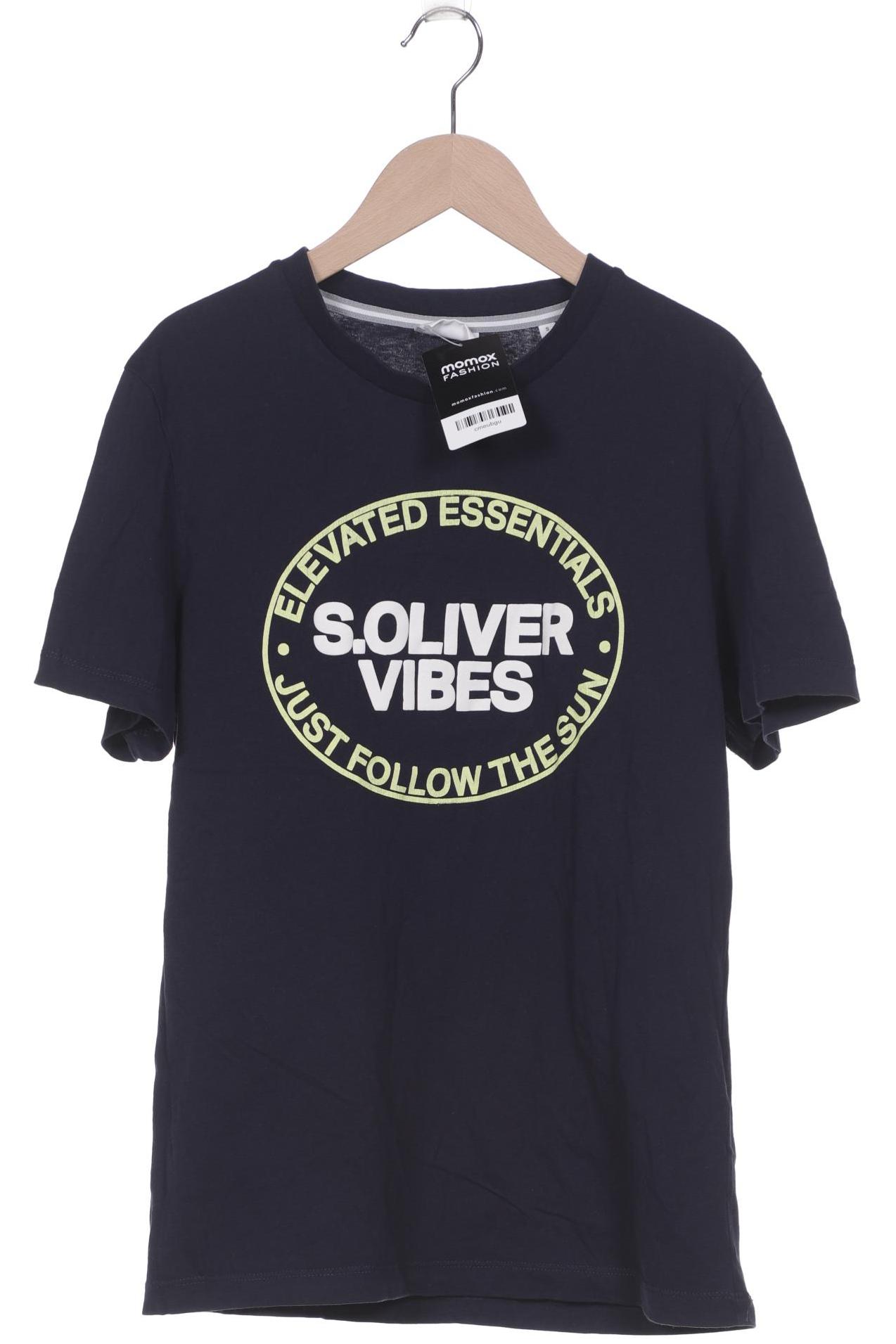 

s.Oliver Herren T-Shirt, marineblau, Gr. 46