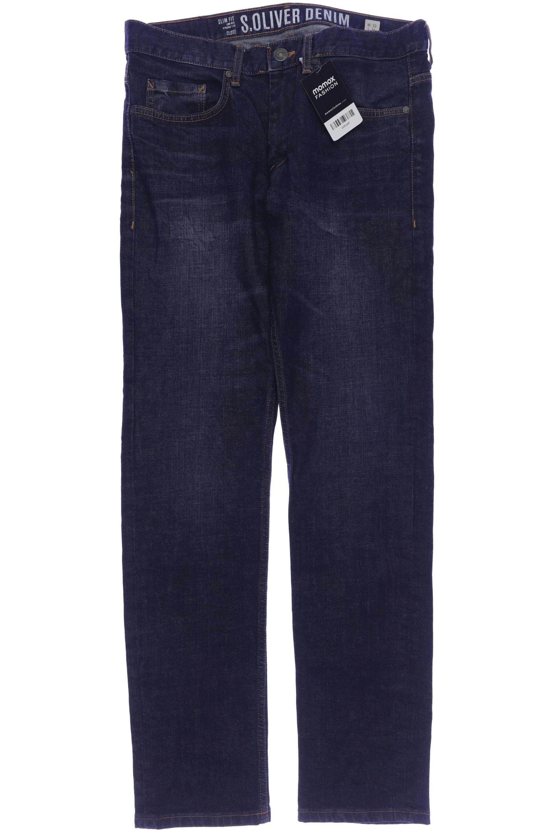

s.Oliver Herren Jeans, marineblau, Gr. 33