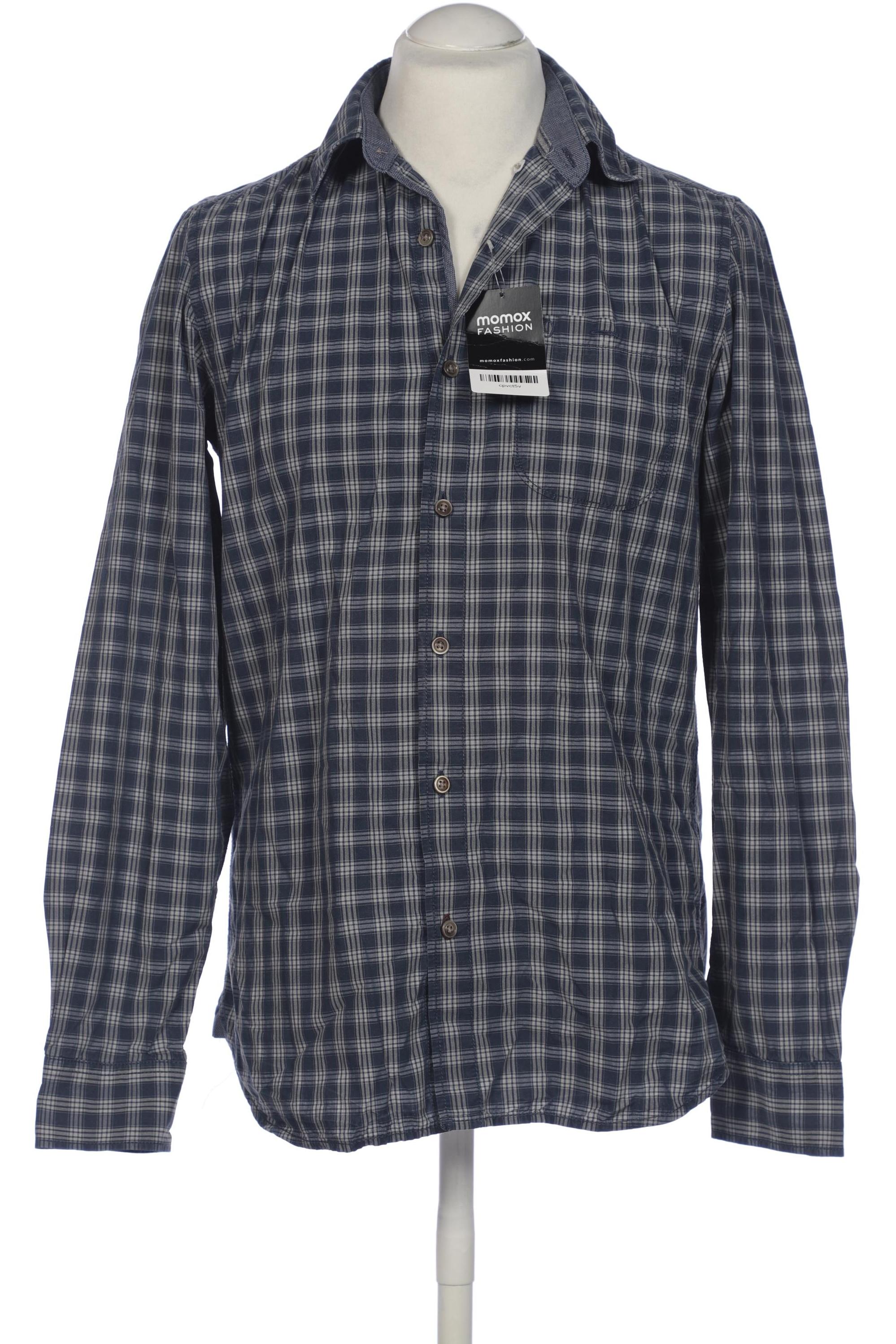 

s.Oliver Herren Hemd, marineblau, Gr. 48