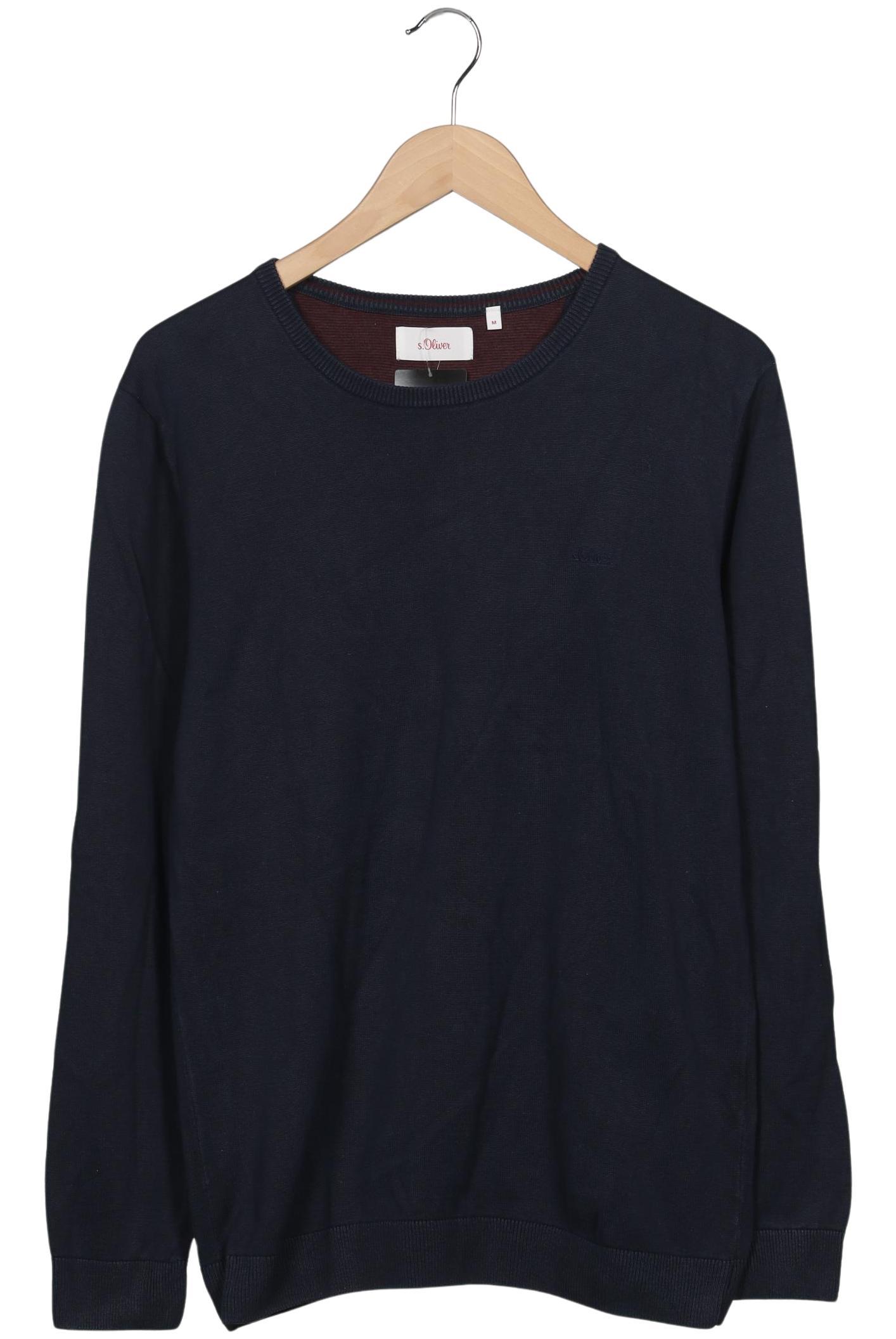 

s.Oliver Herren Sweatshirt, marineblau, Gr. 48