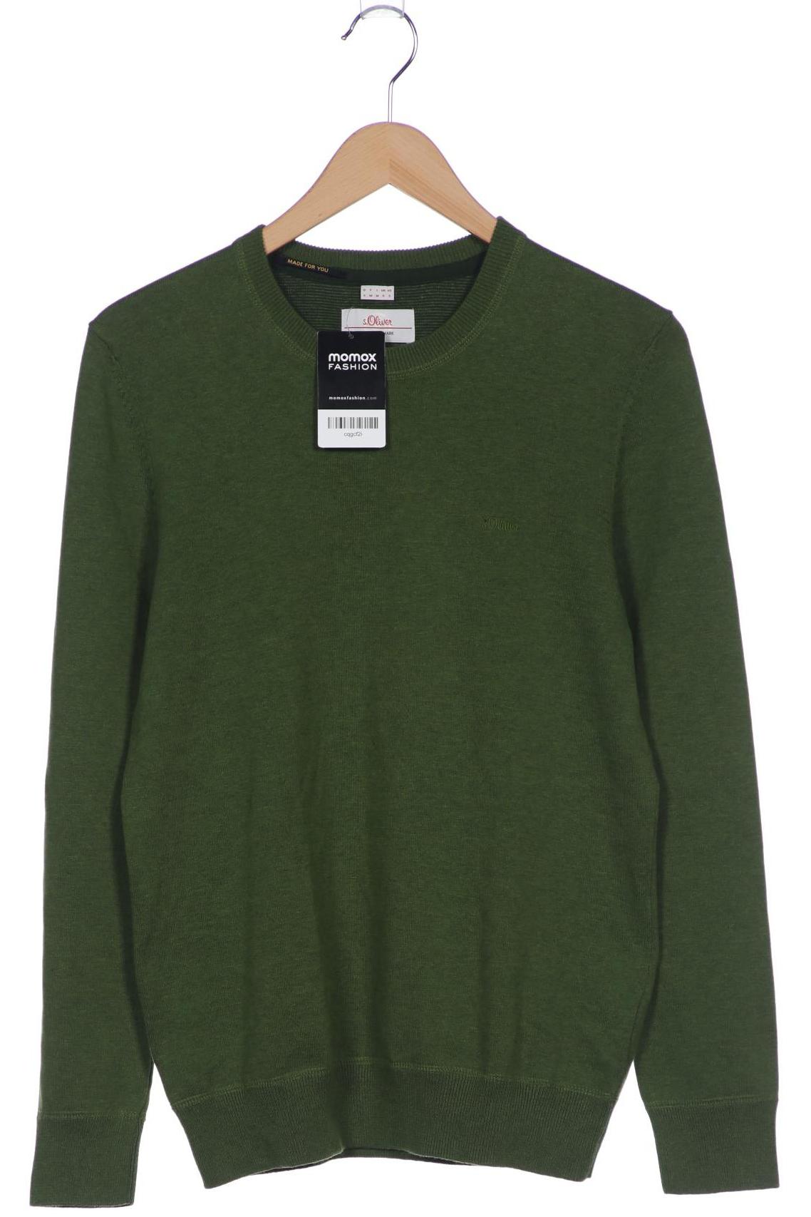 

s.Oliver Herren Pullover, grün, Gr. 46