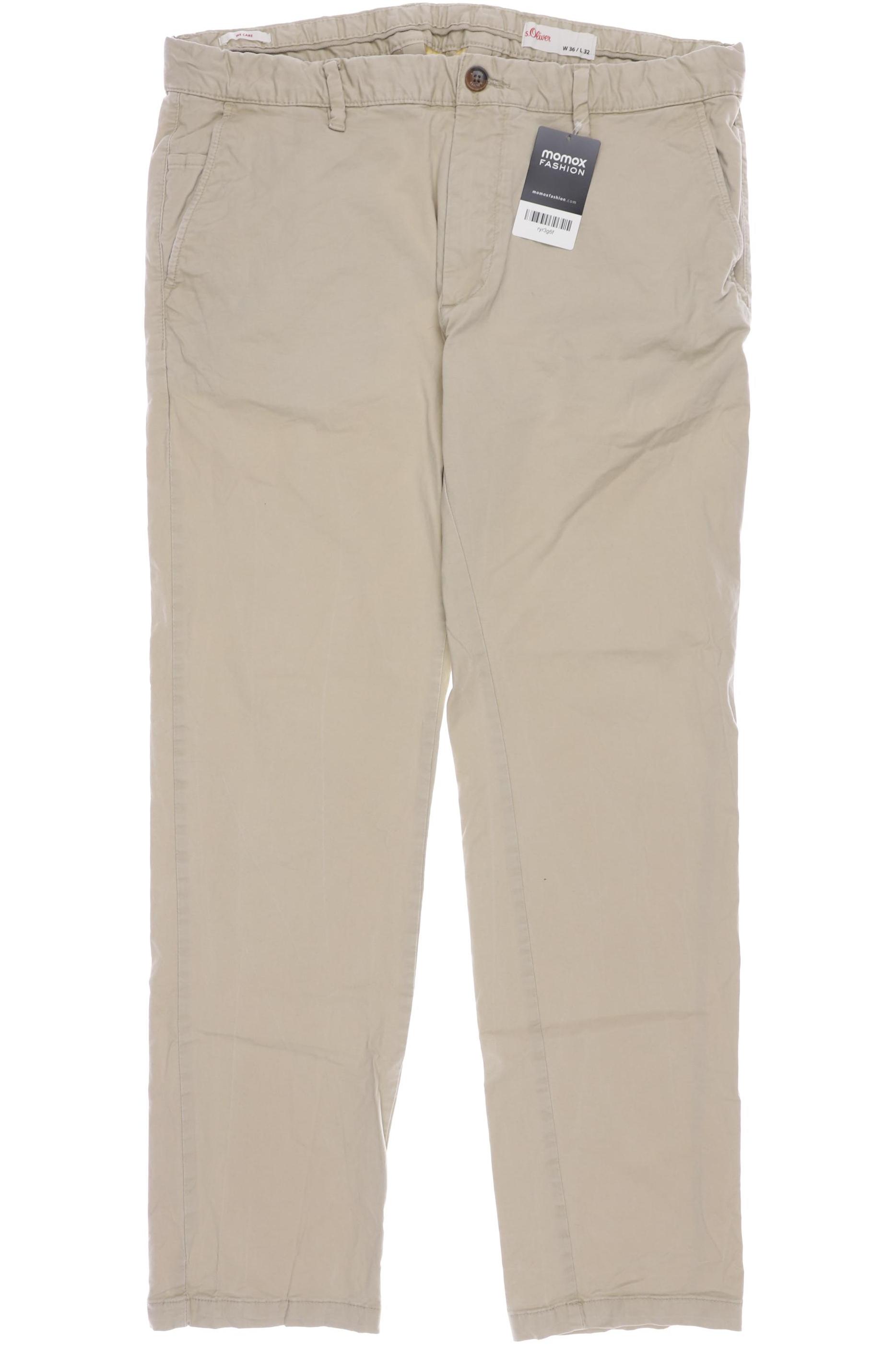 

s.Oliver Herren Stoffhose, beige, Gr. 36