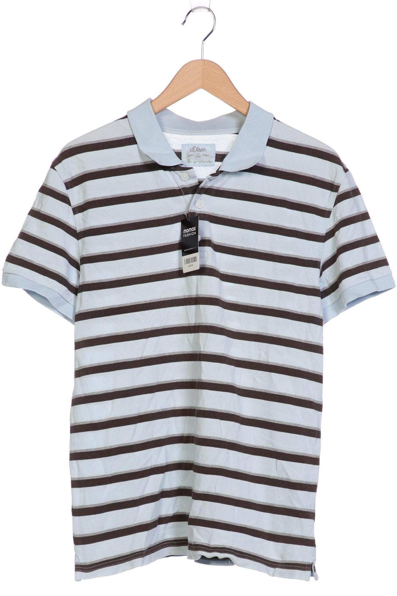 

s.Oliver Herren Poloshirt, hellblau, Gr. 54