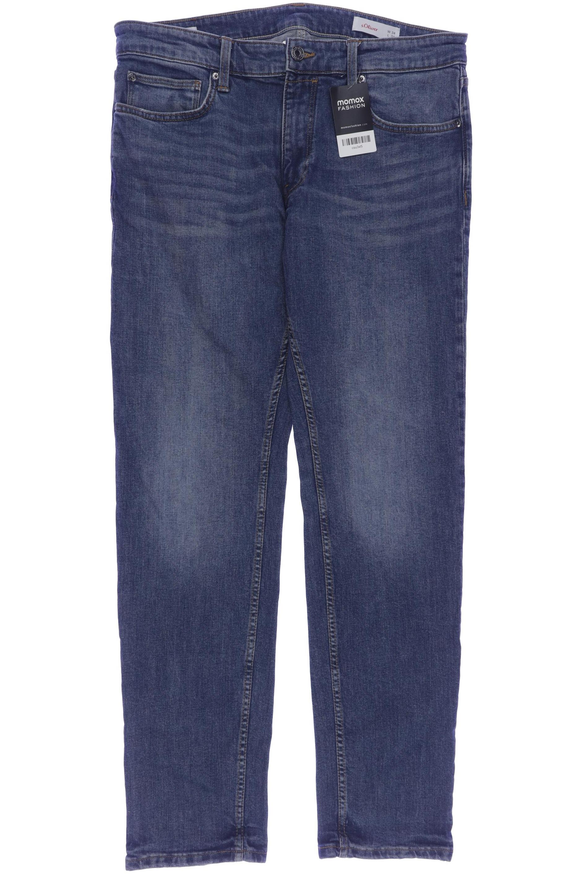 

s.Oliver Herren Jeans, blau, Gr. 34