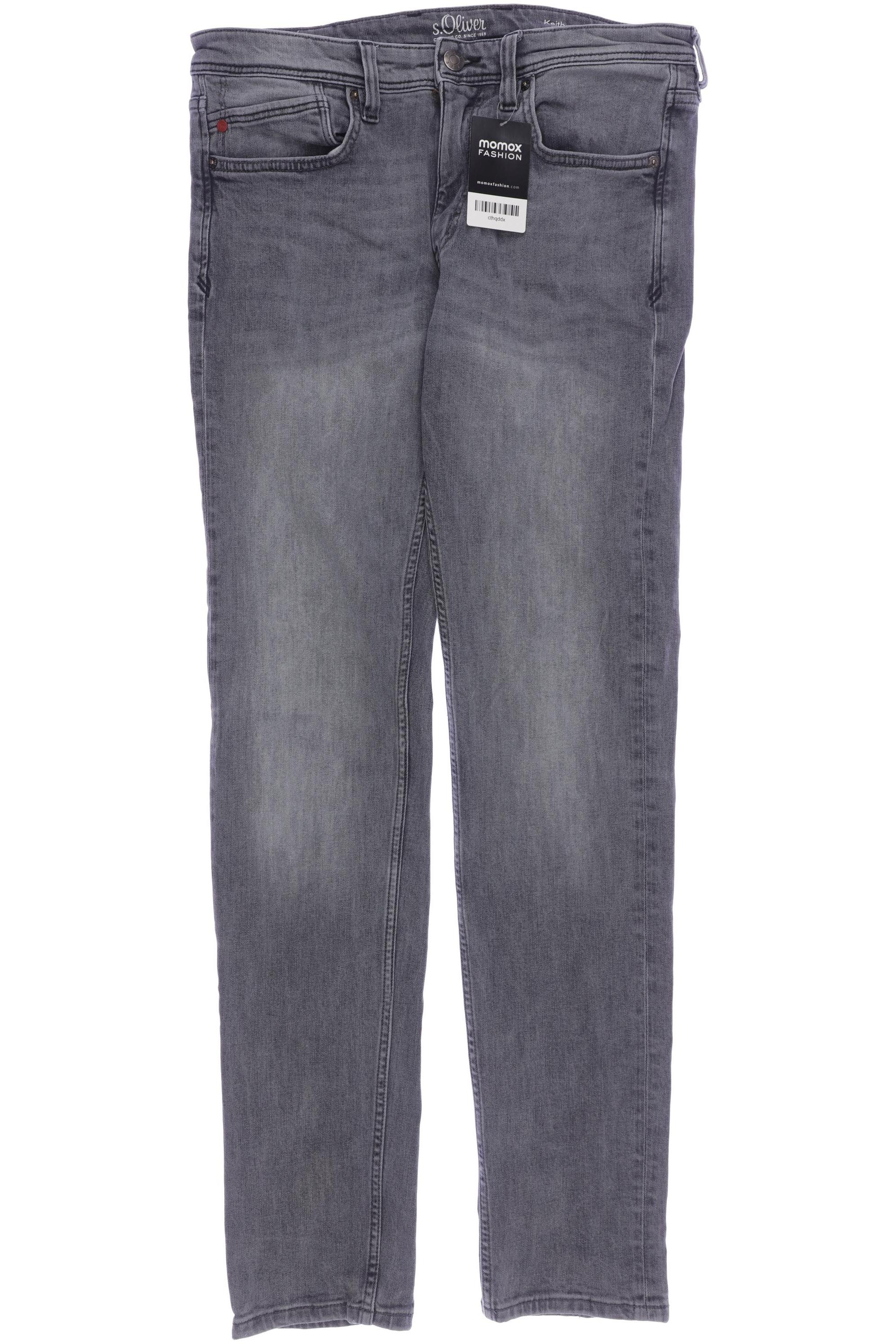 

s.Oliver Herren Jeans, grau, Gr. 30