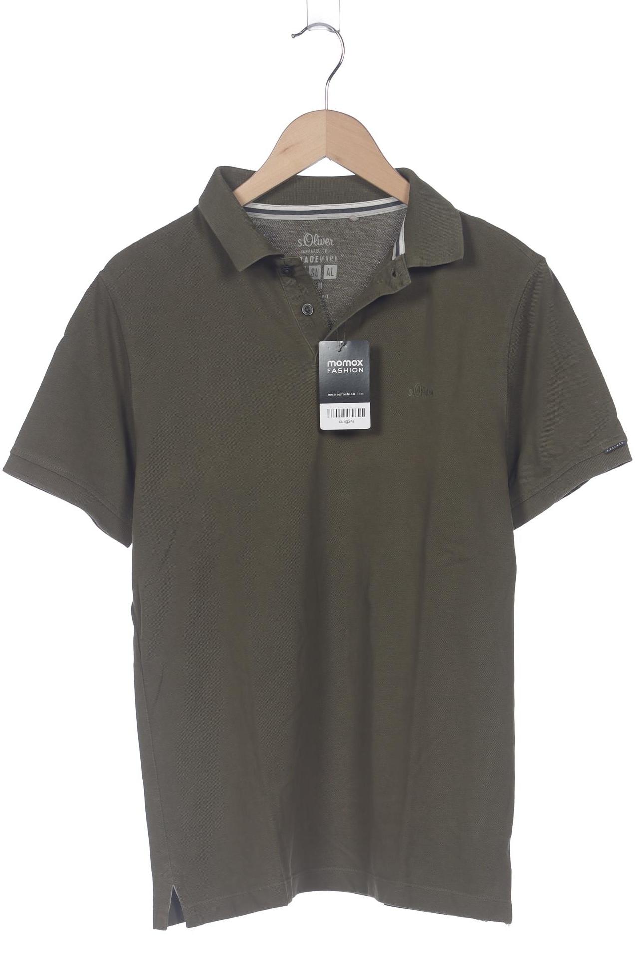 

s.Oliver Herren Poloshirt, grün, Gr. 48