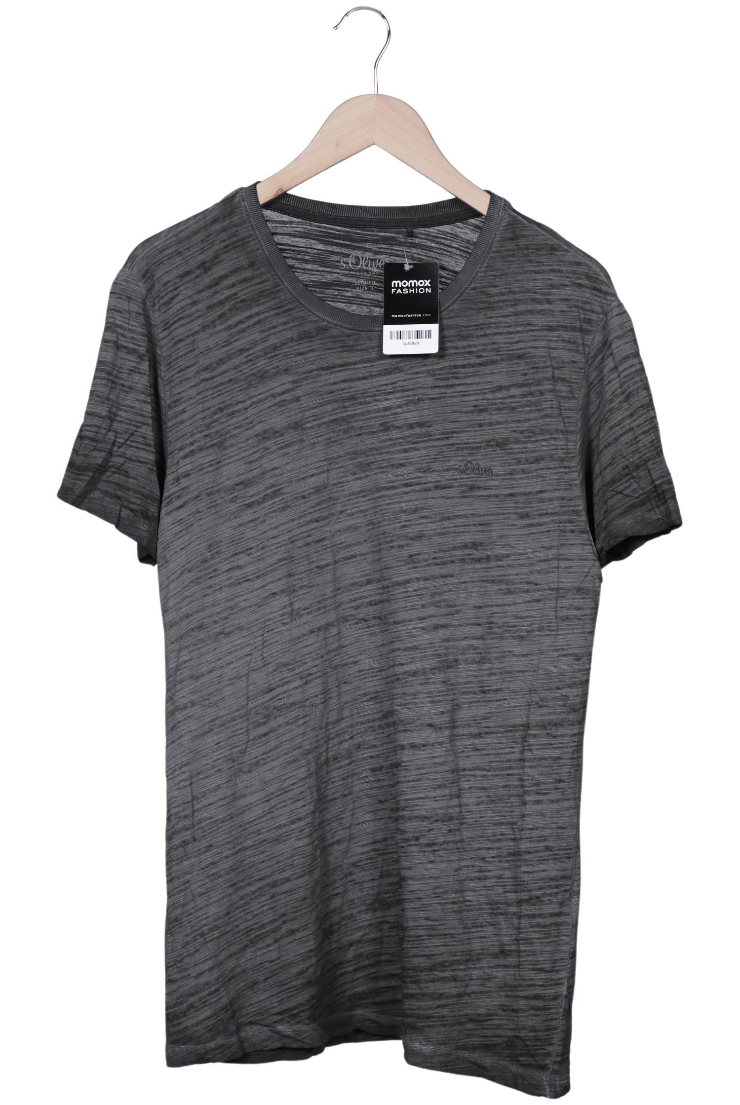 

s.Oliver Herren T-Shirt, grau, Gr. 52