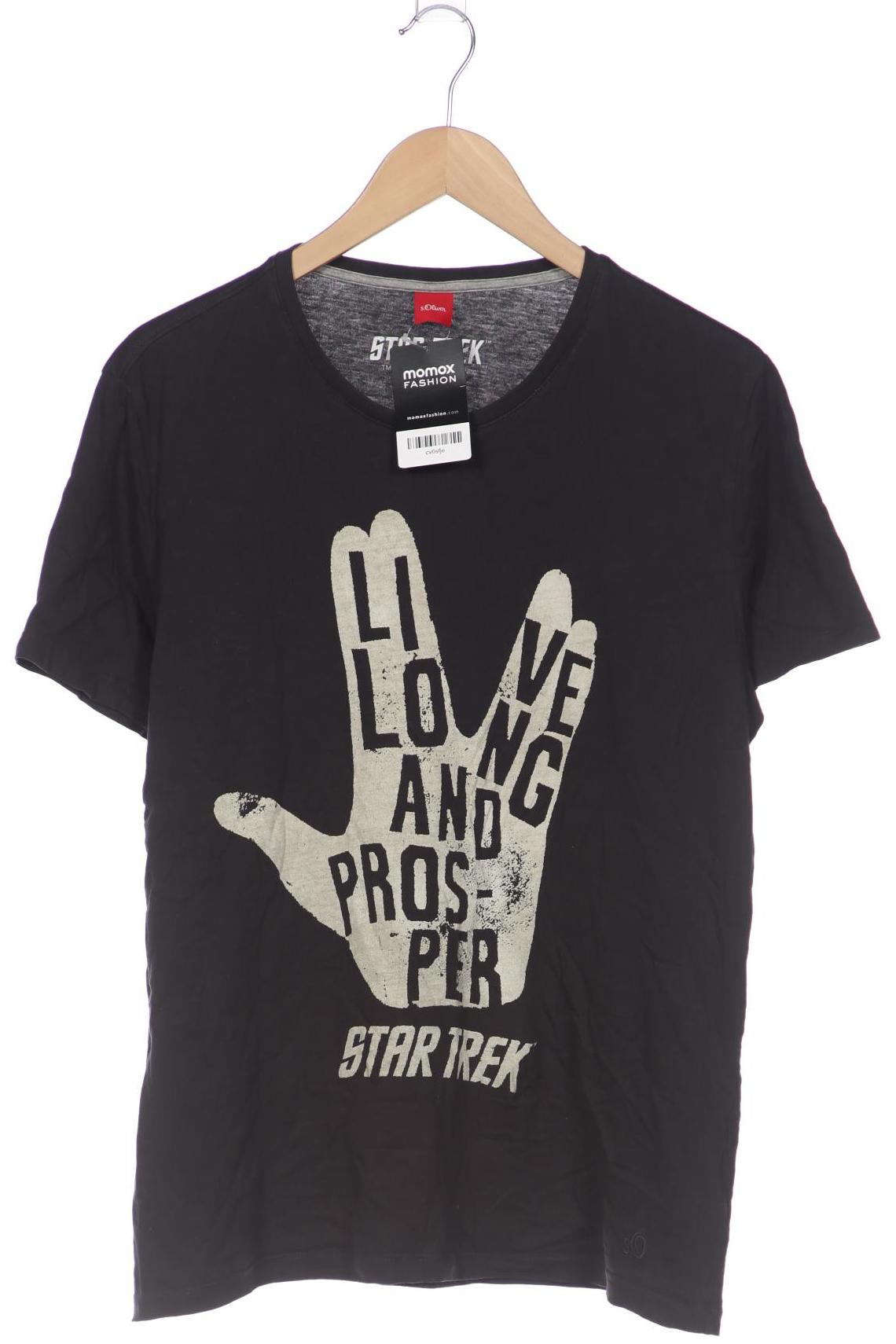 

s.Oliver Herren T-Shirt, grau, Gr. 48