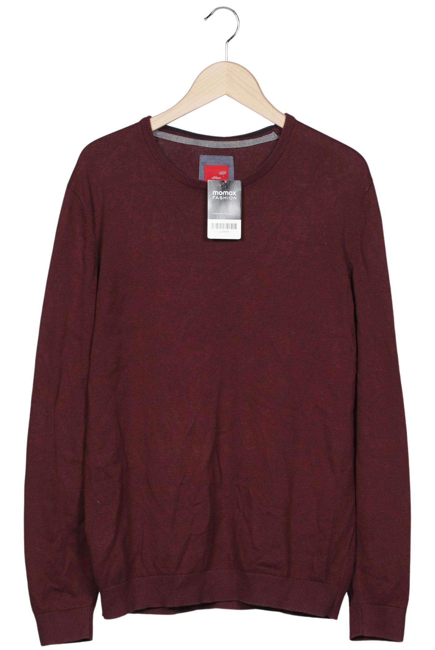 Thumbnail - s.Oliver Herren Pullover, bordeaux, Gr. 52
