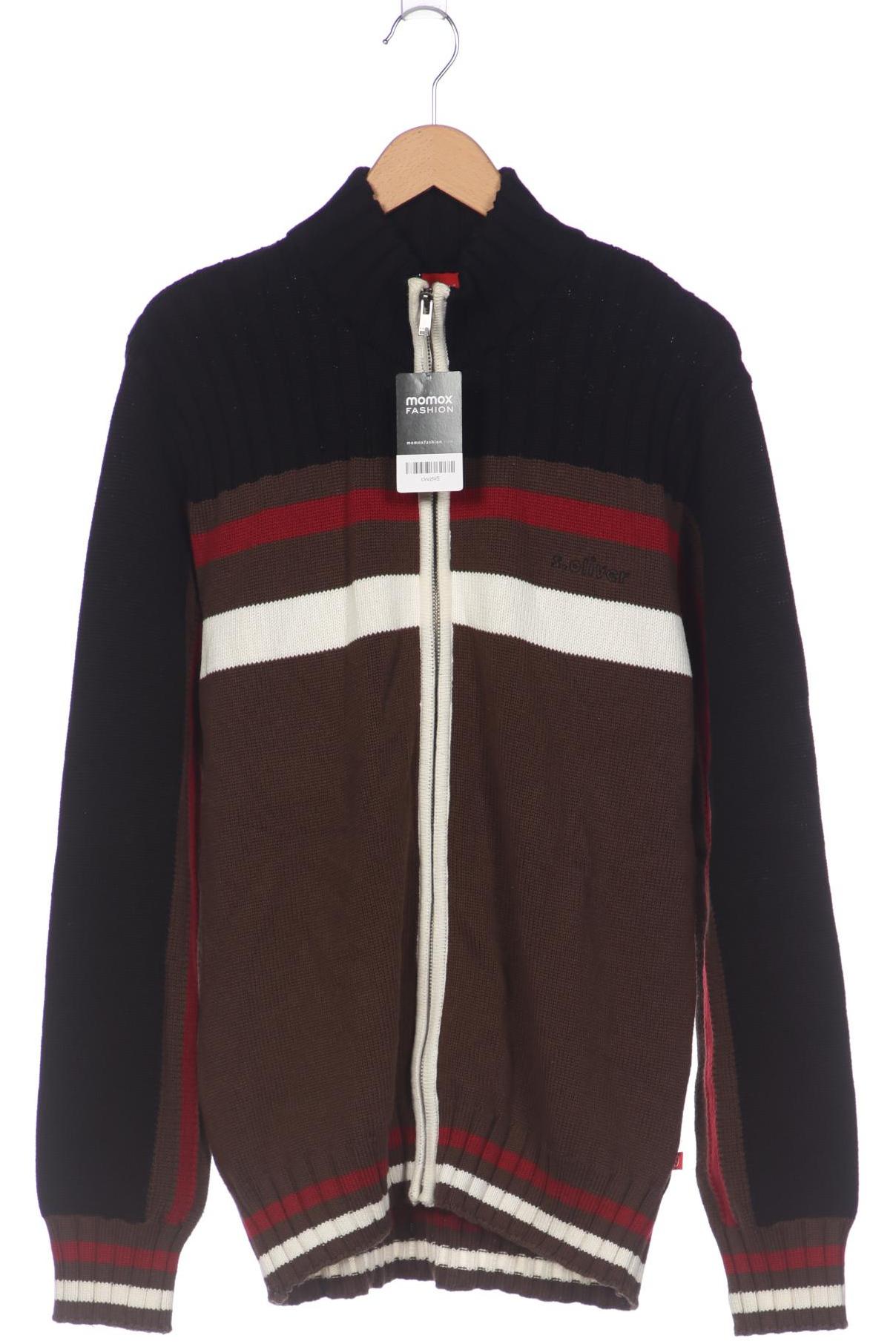 

s.Oliver Herren Strickjacke, braun, Gr. 54