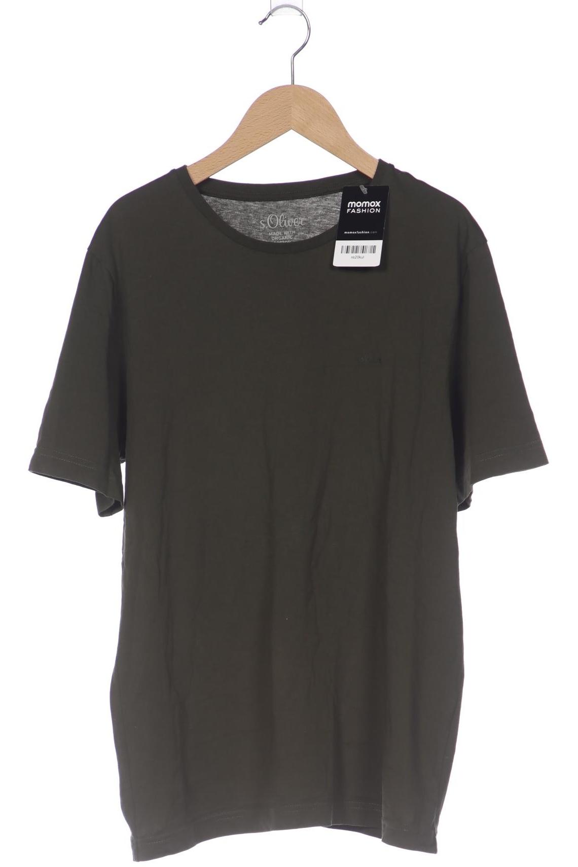 

s.Oliver Herren T-Shirt, grün, Gr. 48