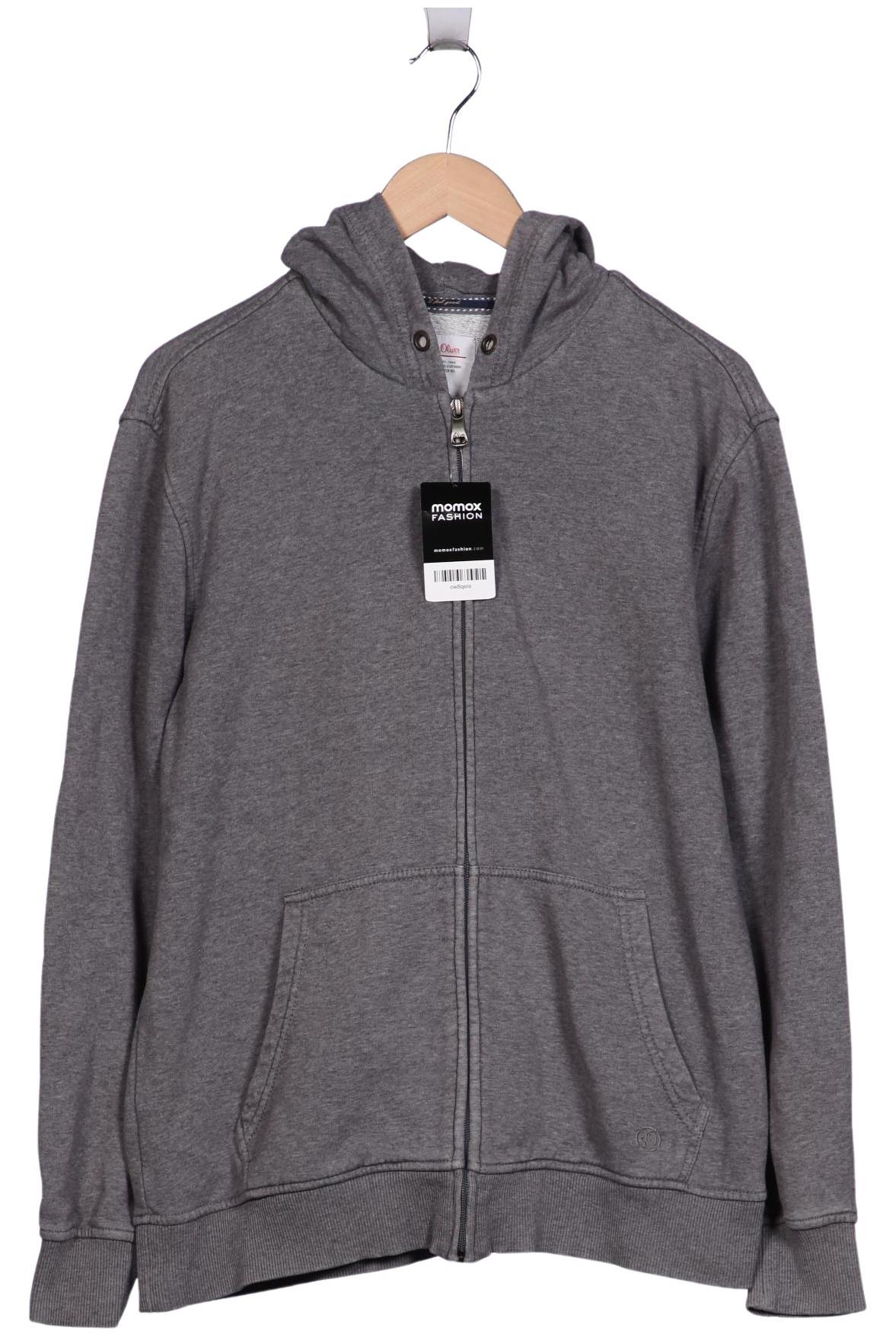 

s.Oliver Herren Kapuzenpullover, grau, Gr. 54