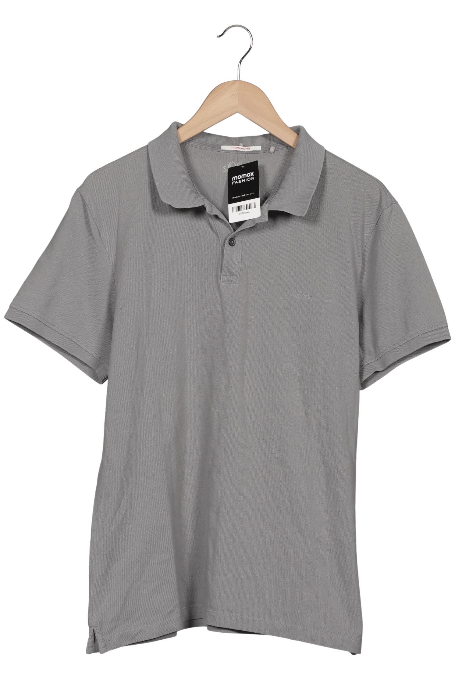 

s.Oliver Herren Poloshirt, grau, Gr. 54