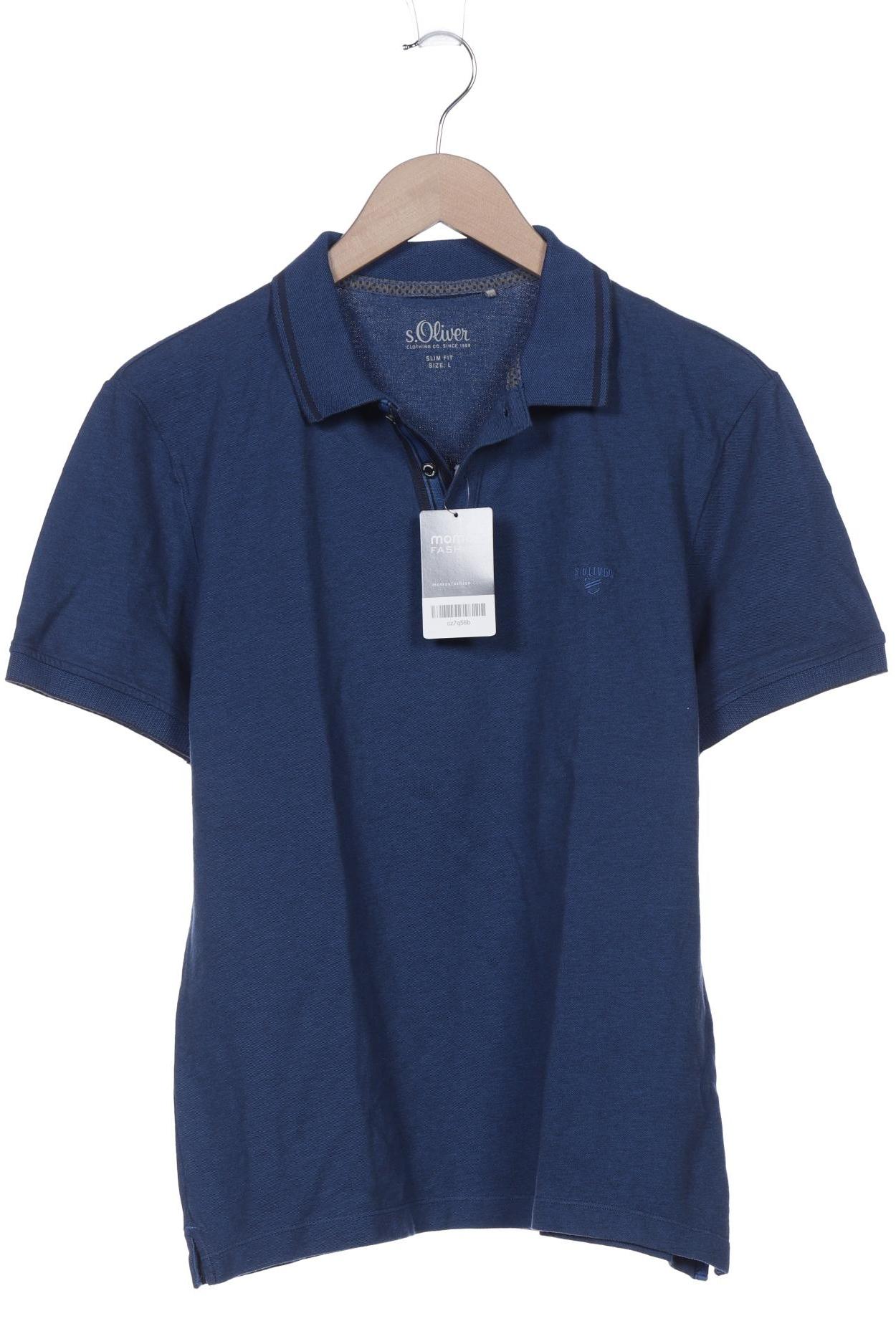 

s.Oliver Herren Poloshirt, marineblau, Gr. 52
