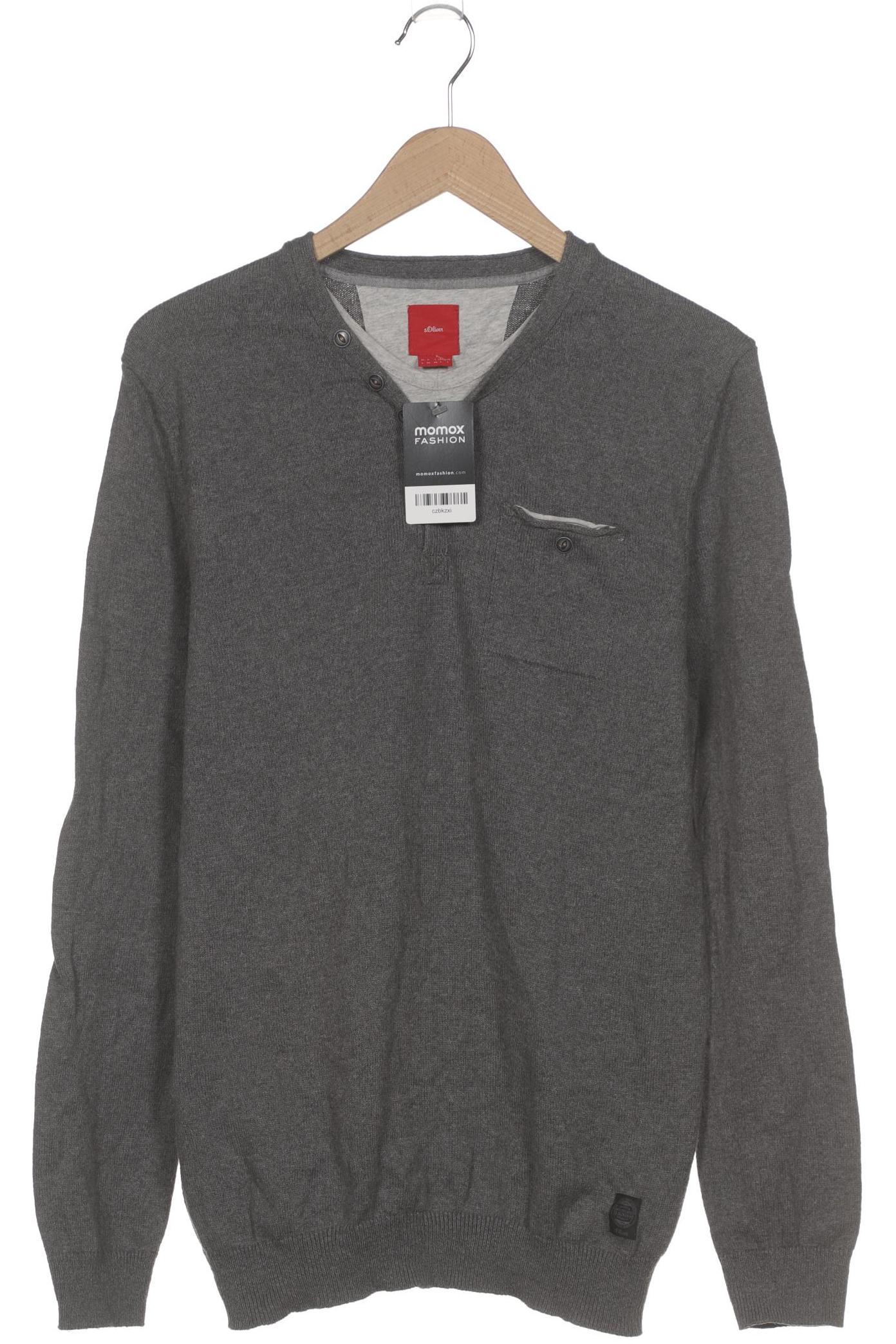 

s.Oliver Herren Pullover, grau, Gr. 52