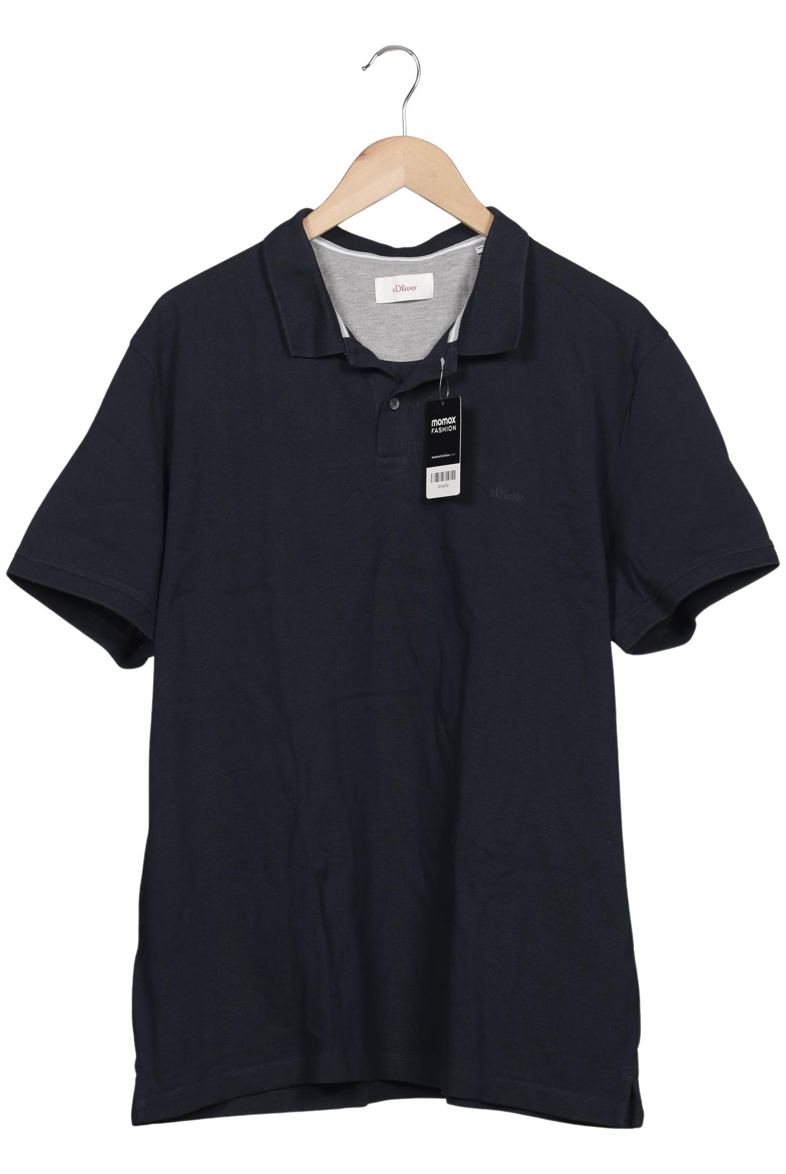 

s.Oliver Herren Poloshirt, marineblau, Gr. 56