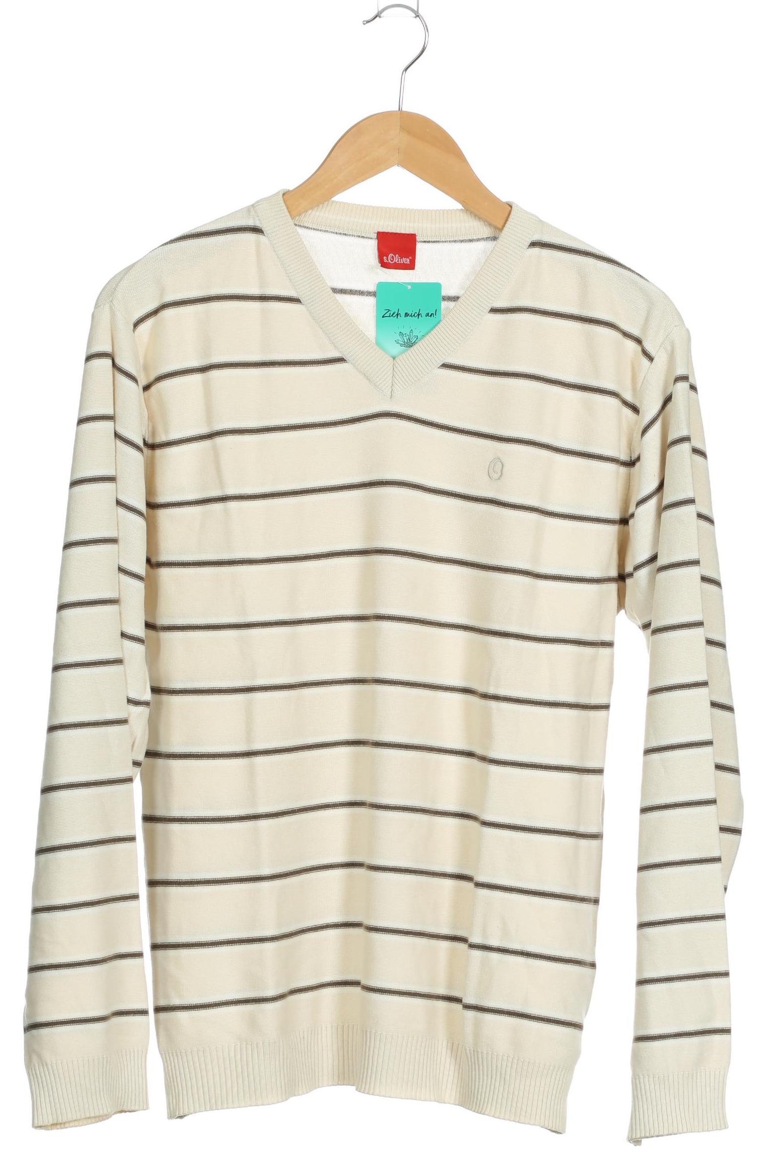 

s.Oliver Herren Pullover, beige, Gr. 52