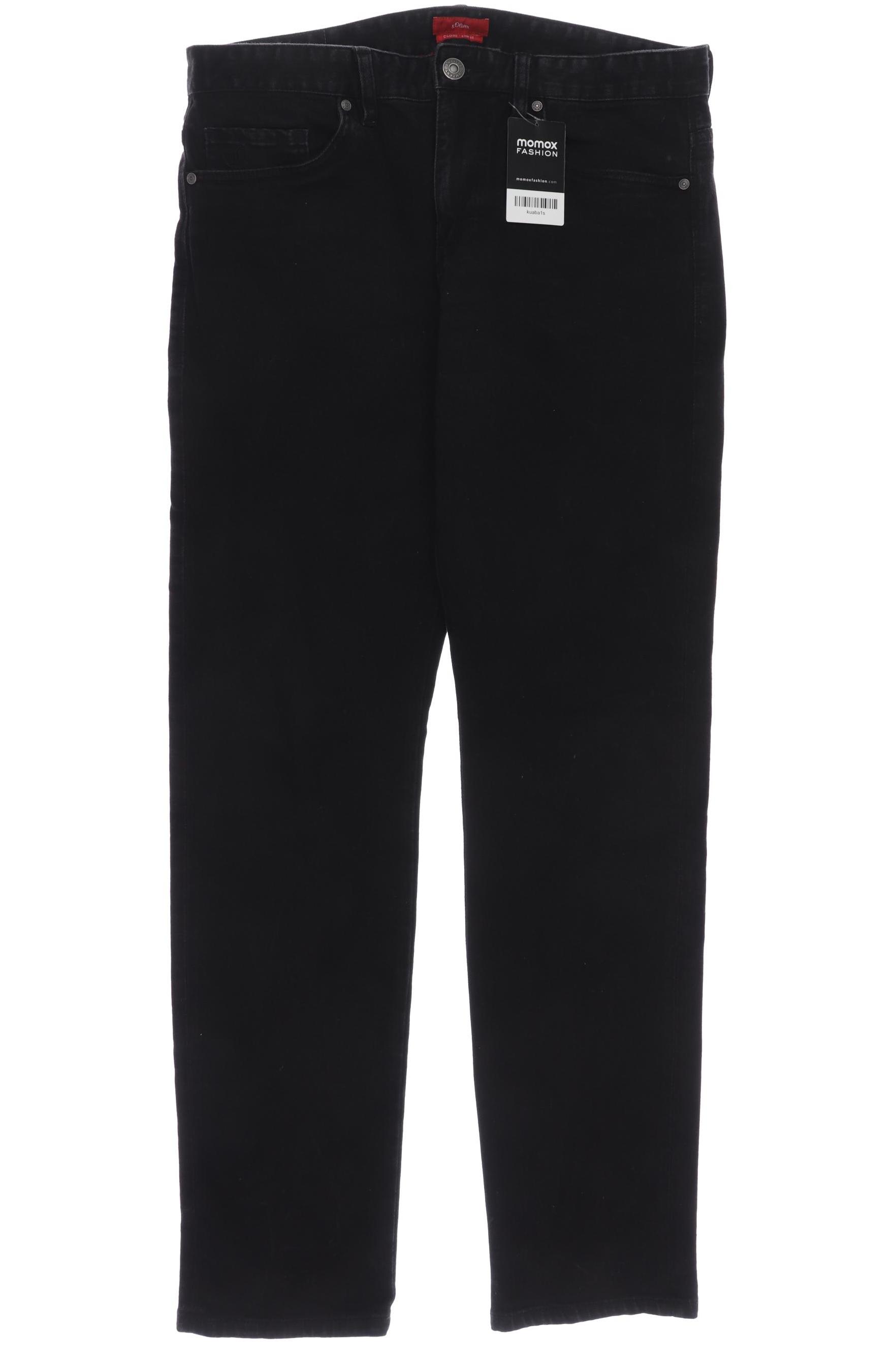 

s.Oliver Herren Jeans, schwarz, Gr. 34