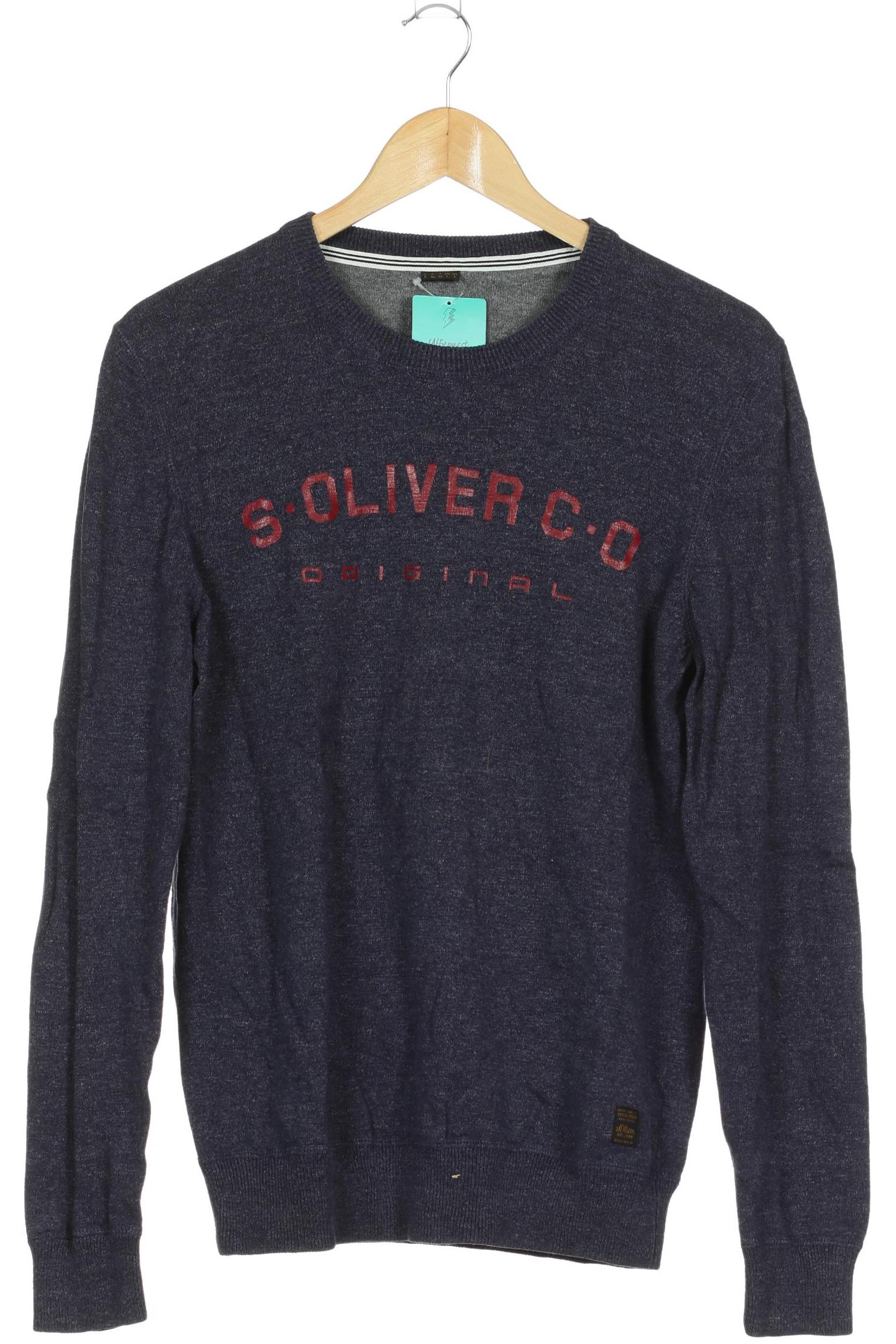 

s.Oliver Herren Pullover, blau, Gr.
