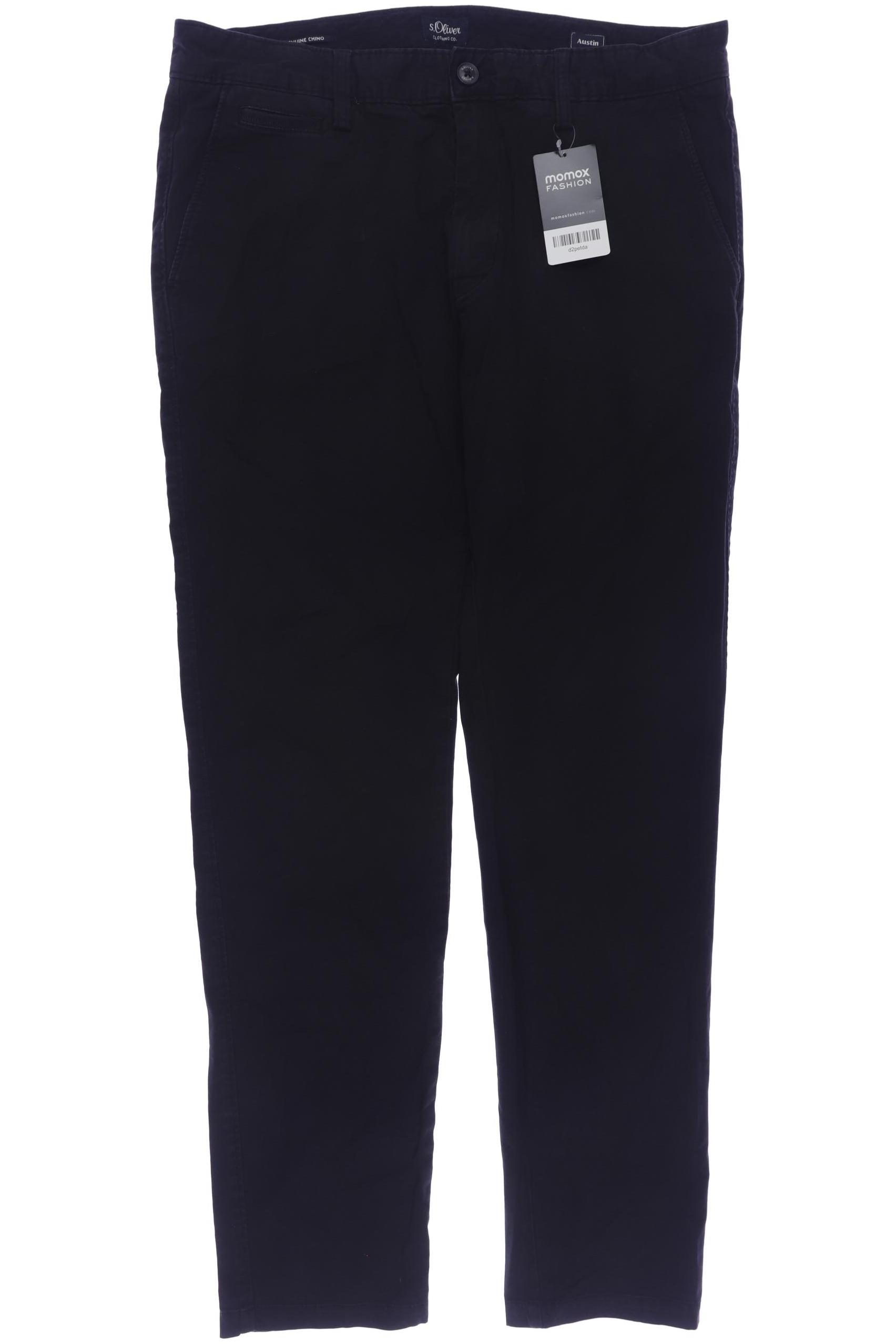 

s.Oliver Herren Stoffhose, schwarz, Gr. 34