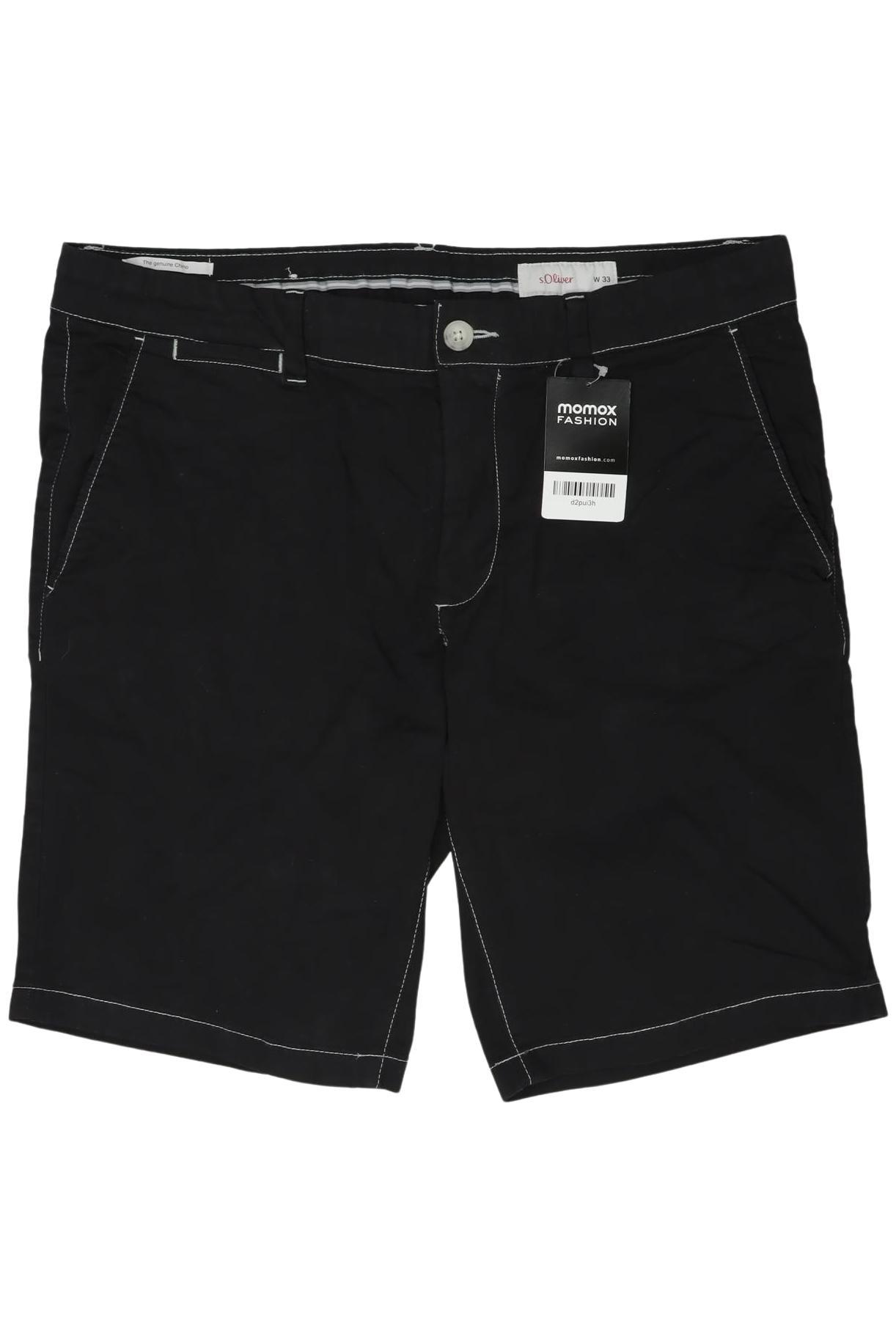 

s.Oliver Herren Shorts, schwarz, Gr. 33