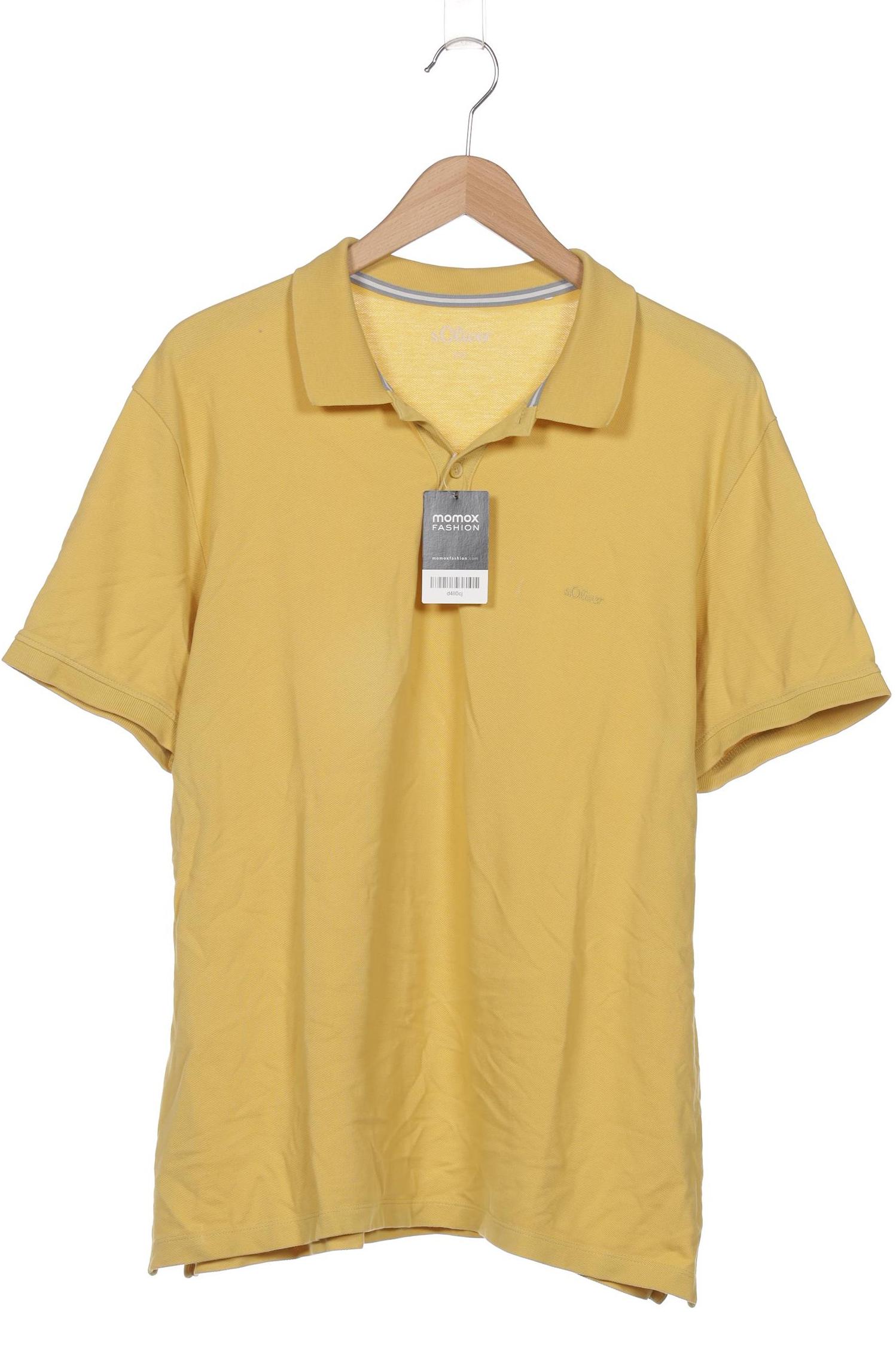 

s.Oliver Herren Poloshirt, gelb, Gr. 56