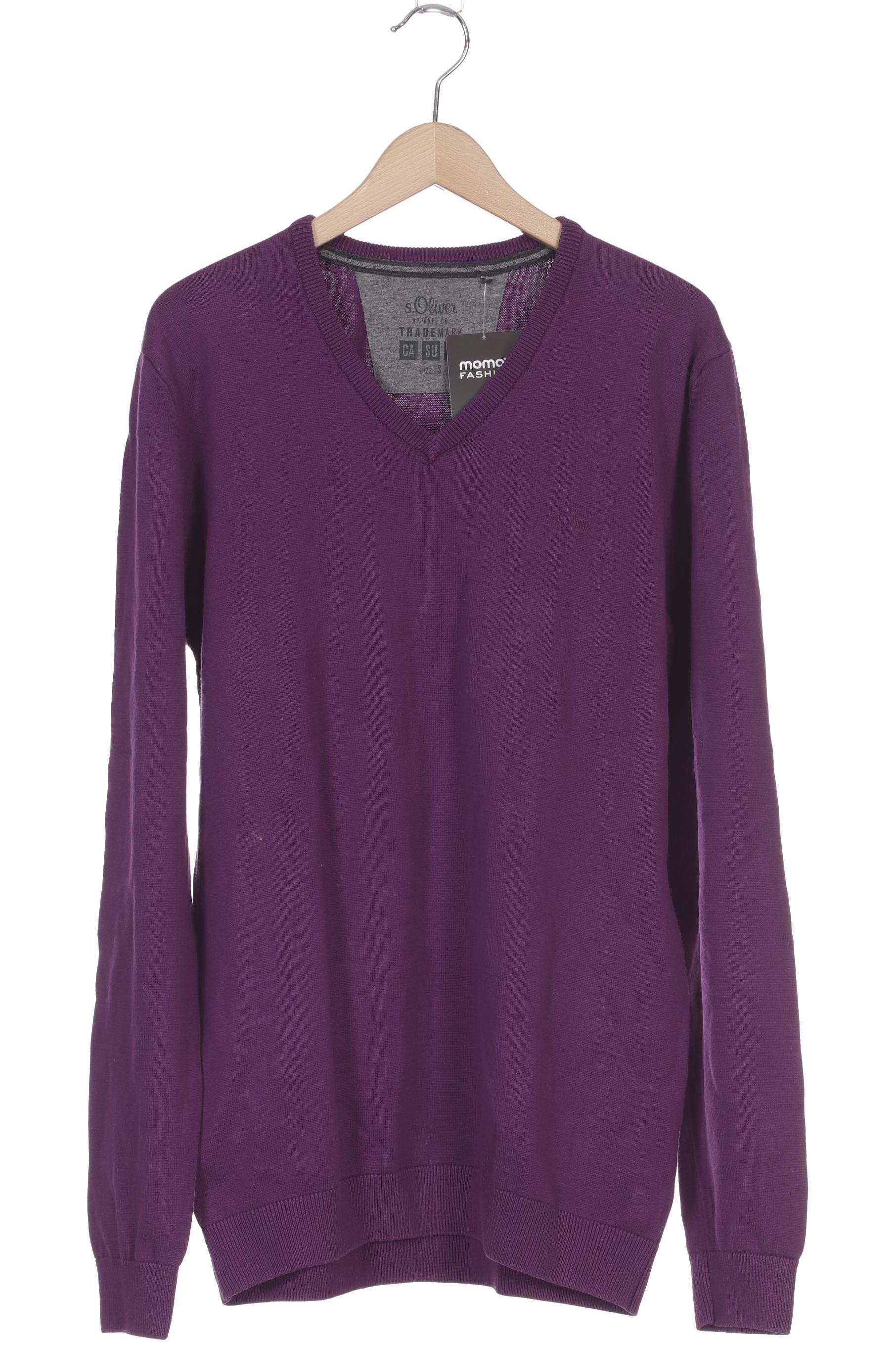 

s.Oliver Herren Pullover, flieder, Gr. 46
