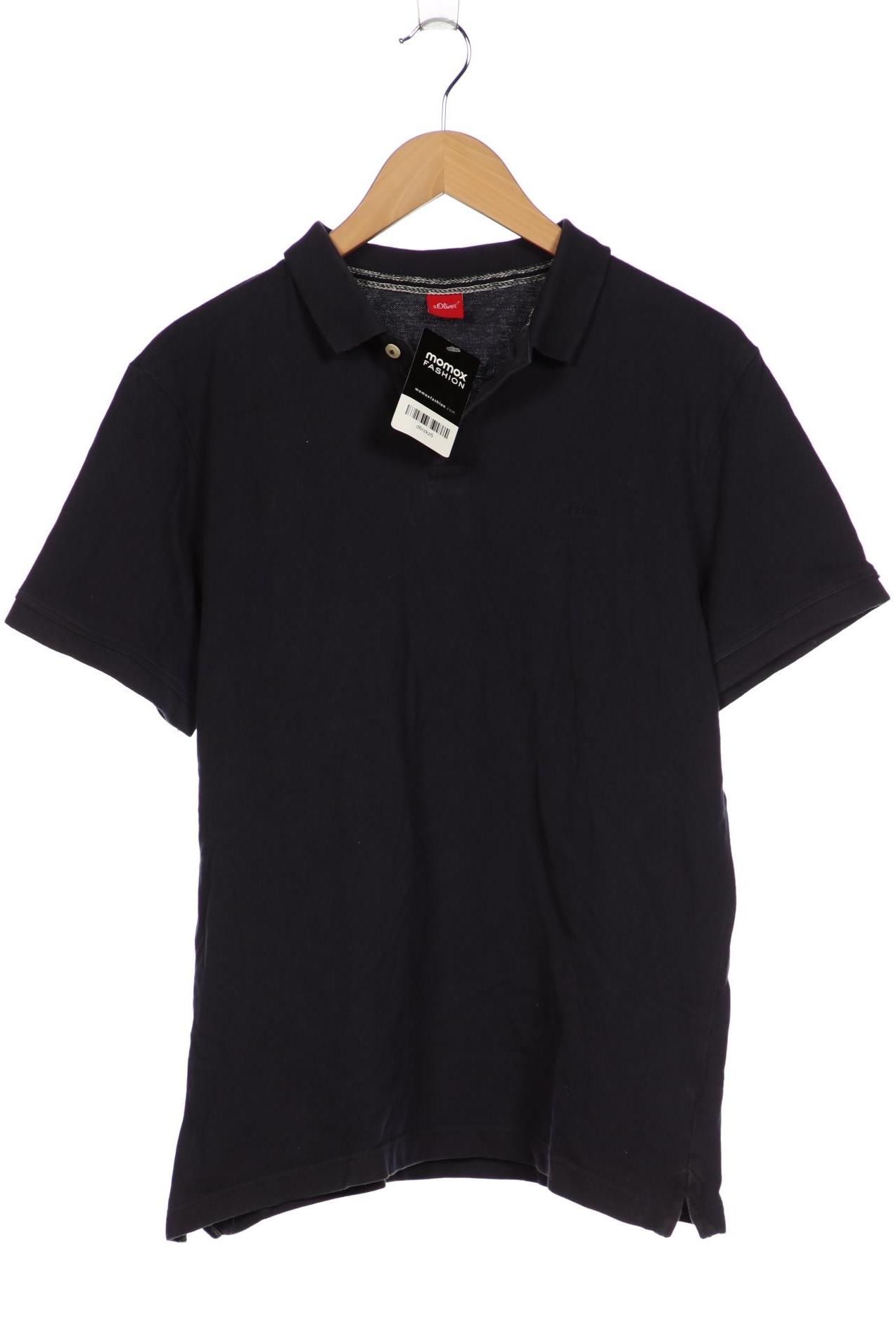 

s.Oliver Herren Poloshirt, marineblau, Gr. 52