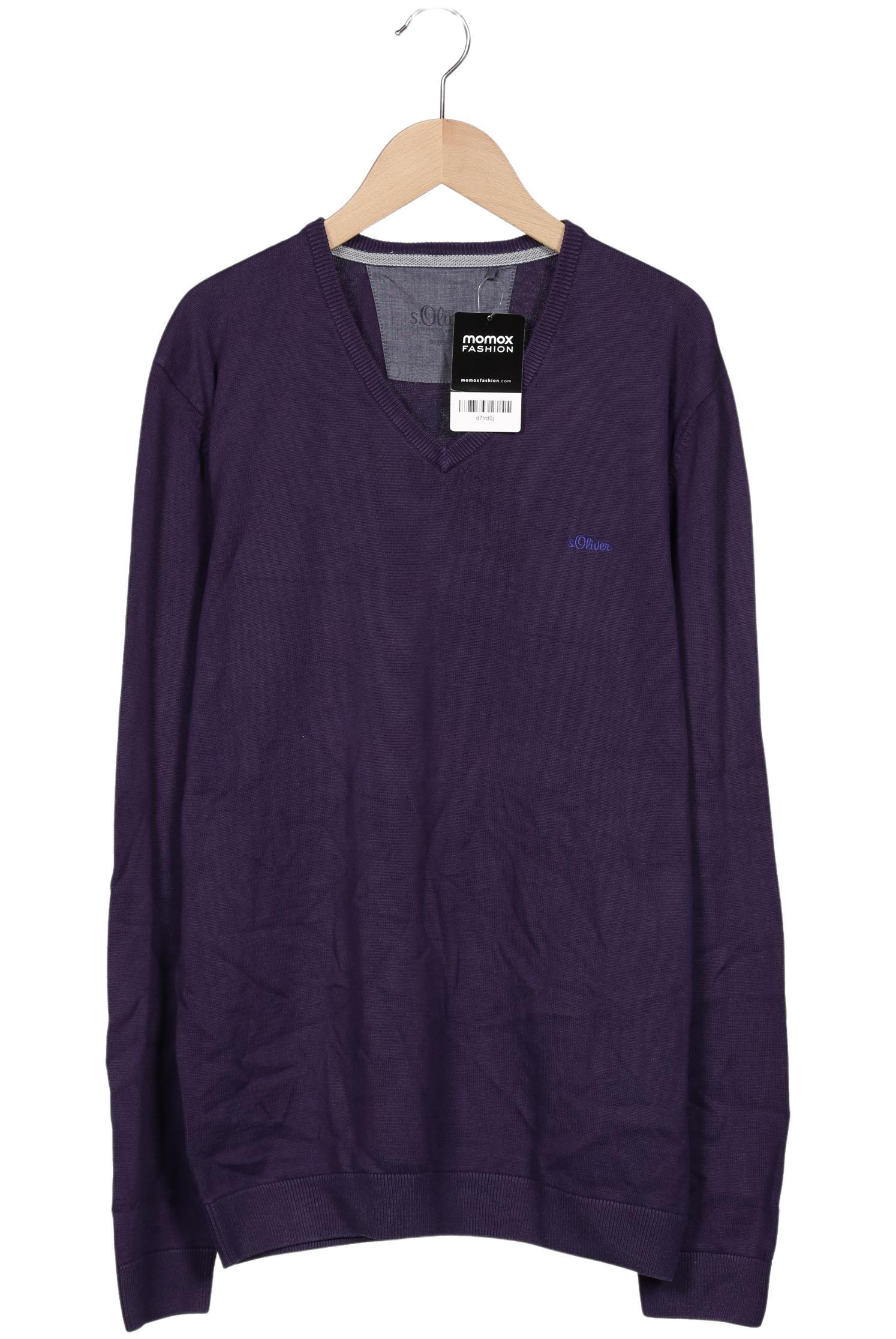 

s.Oliver Herren Pullover, flieder, Gr. 52