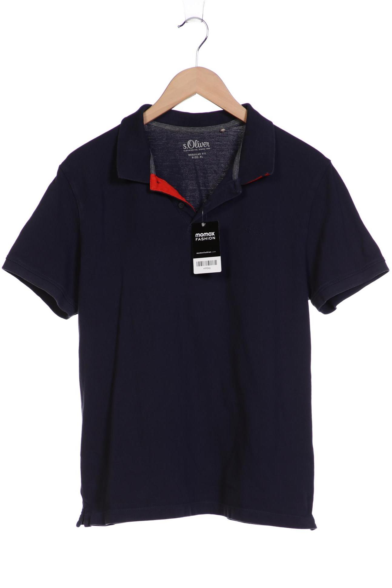 

s.Oliver Herren Poloshirt, marineblau, Gr. 54