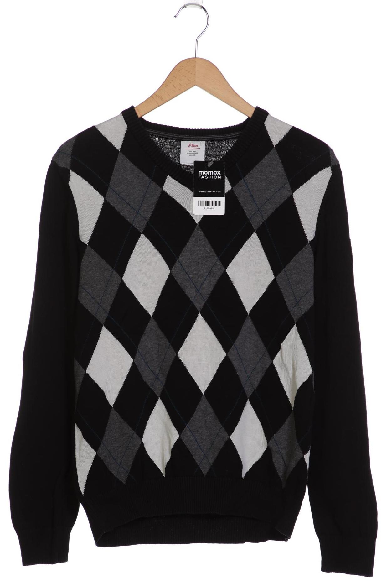 Thumbnail - s.Oliver Herren Pullover, schwarz, Gr. 46