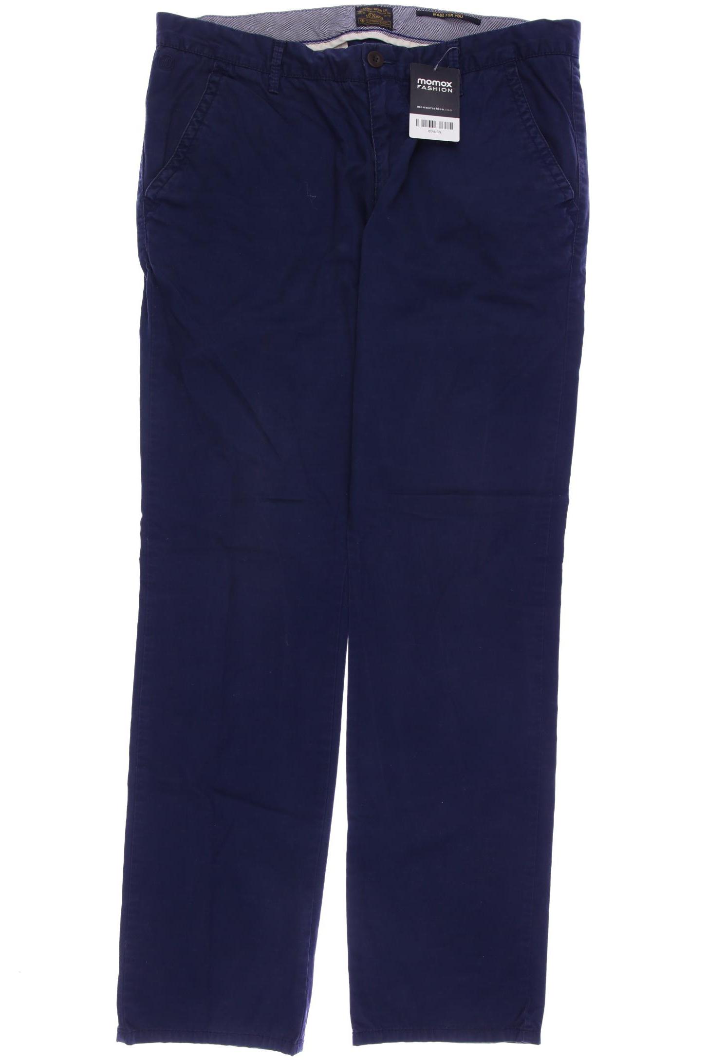 

s.Oliver Herren Stoffhose, marineblau