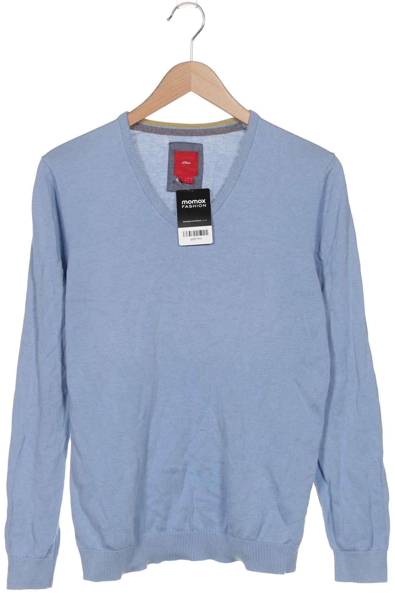 

s.Oliver Herren Pullover, blau, Gr. 46