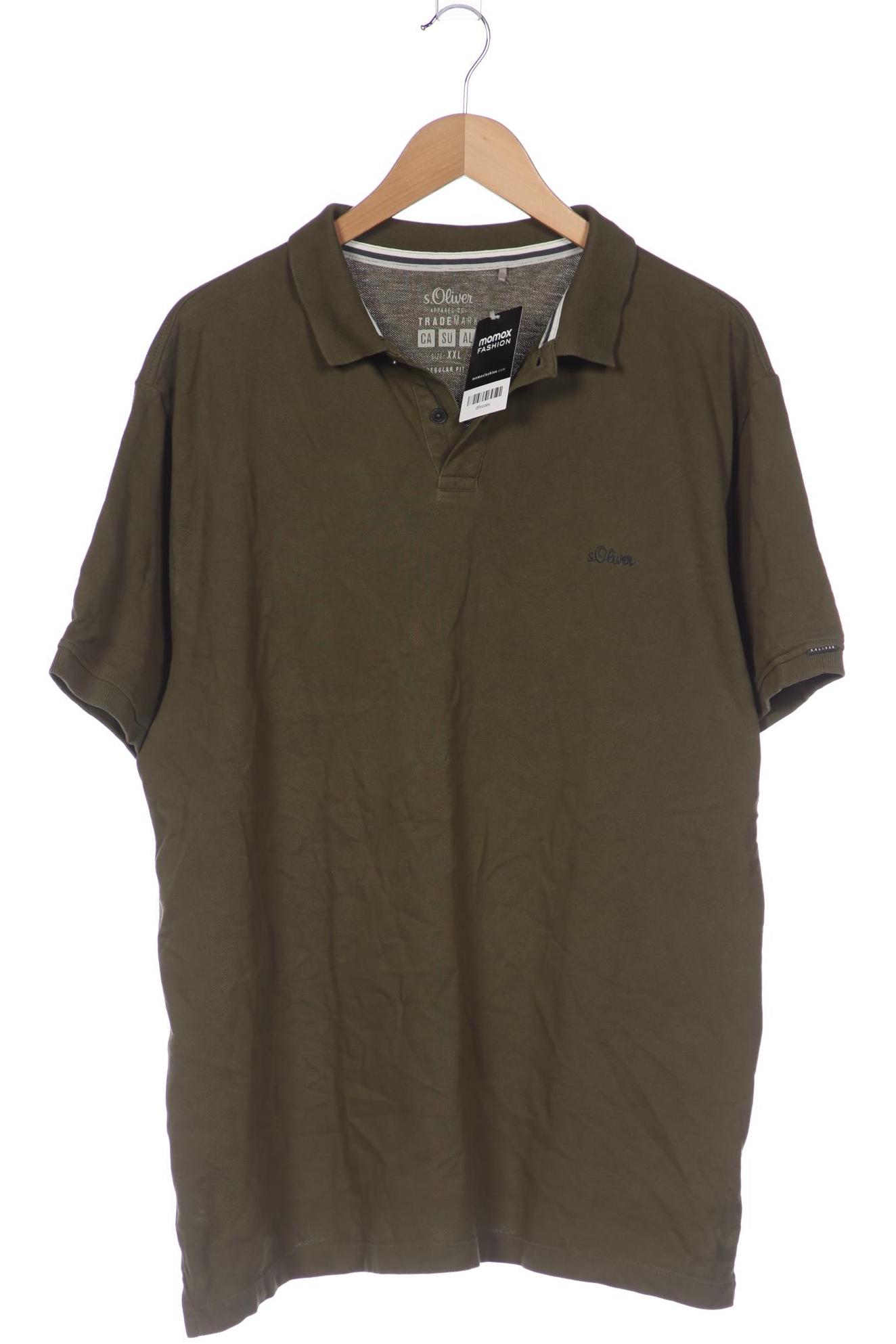 

s.Oliver Herren Poloshirt, grün, Gr. 56