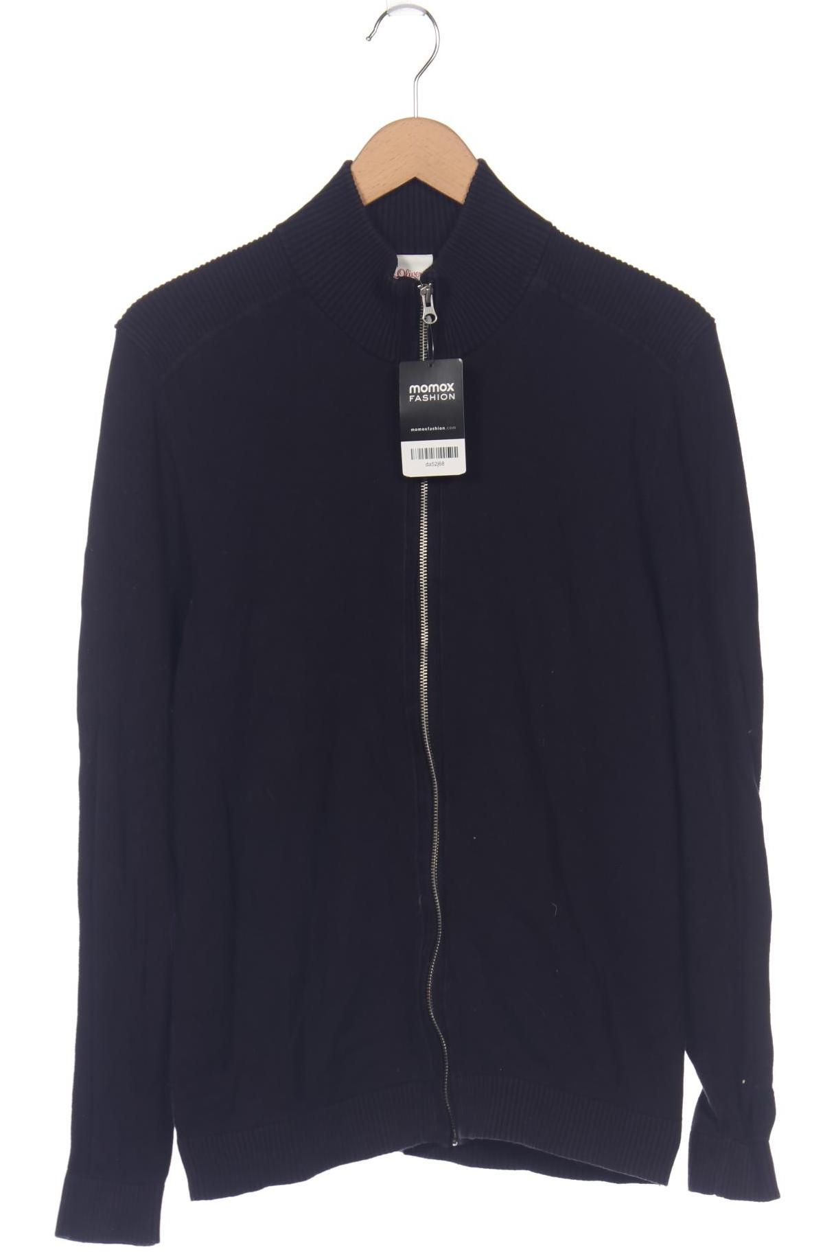 

s.Oliver Herren Strickjacke, marineblau, Gr. 52