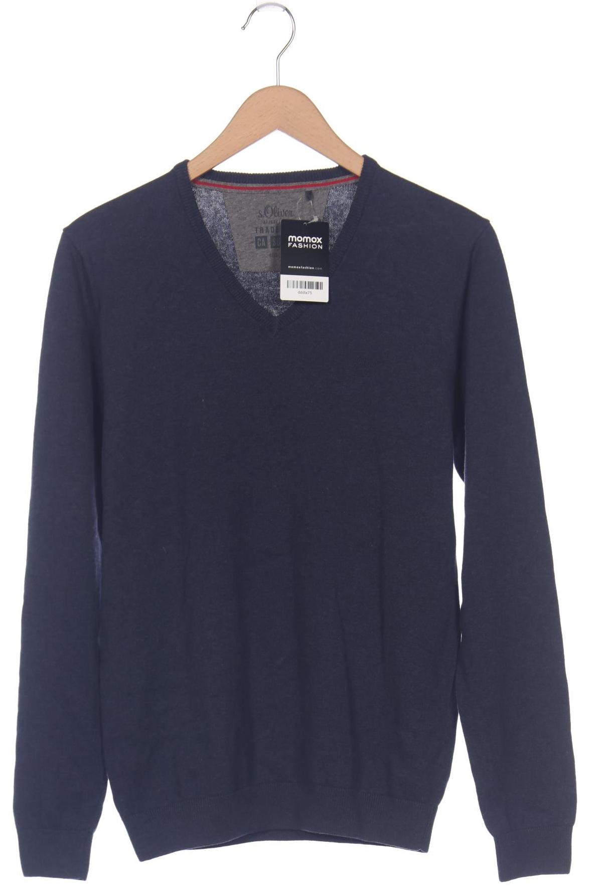 

s.Oliver Herren Pullover, marineblau, Gr. 46