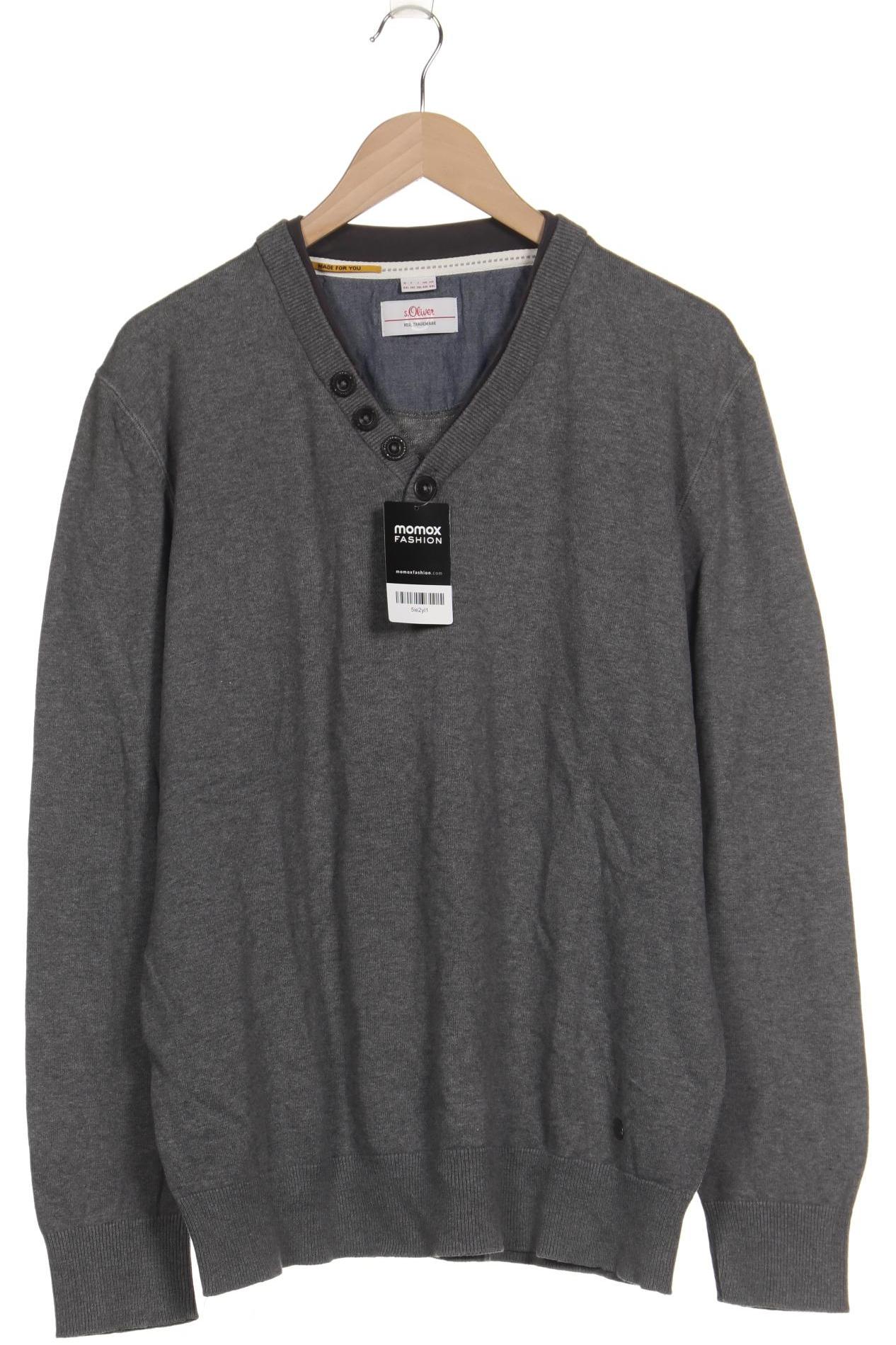 

s.Oliver Herren Pullover, grau, Gr. 56