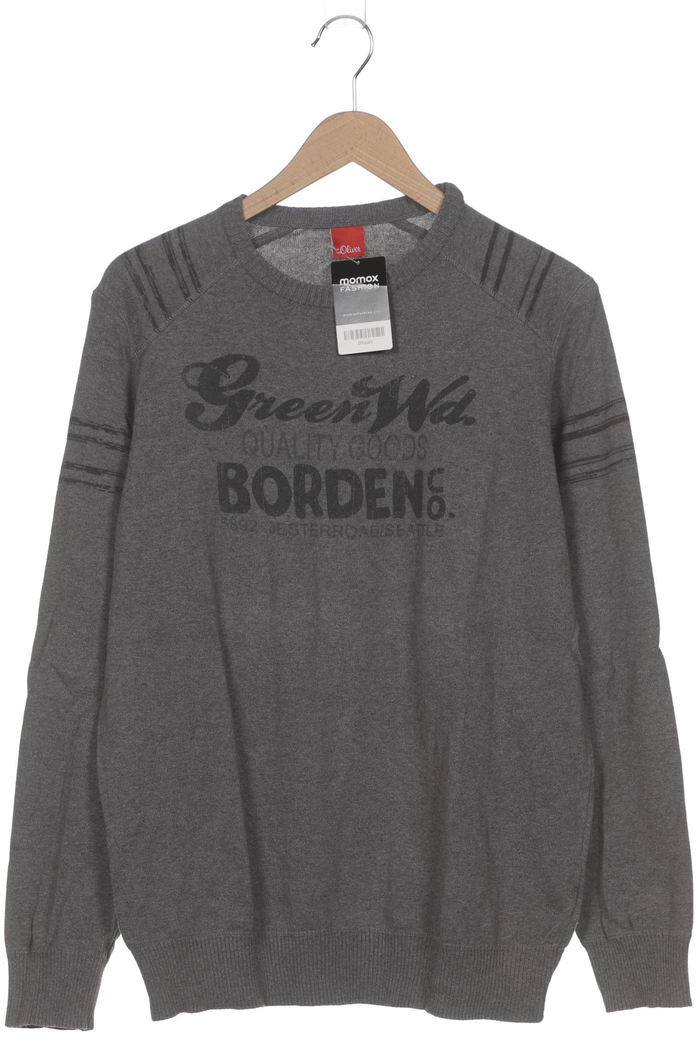 

s.Oliver Herren Pullover, grau, Gr. 54