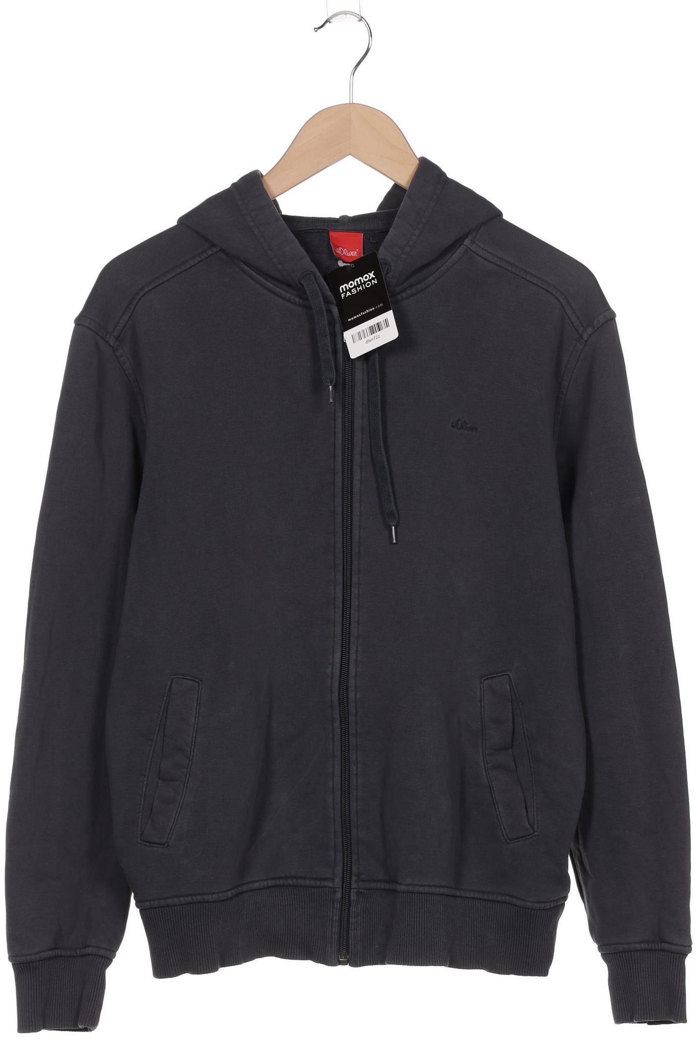 

s.Oliver Herren Kapuzenpullover, grau, Gr. 48